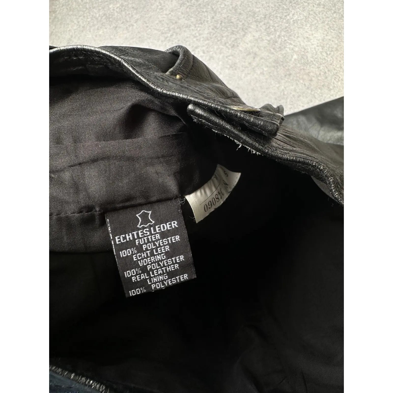 Vintage VTG Genuine Leather Nashville Leather Company Rock Pants Size US 32 / EU 48 - 13 Thumbnail