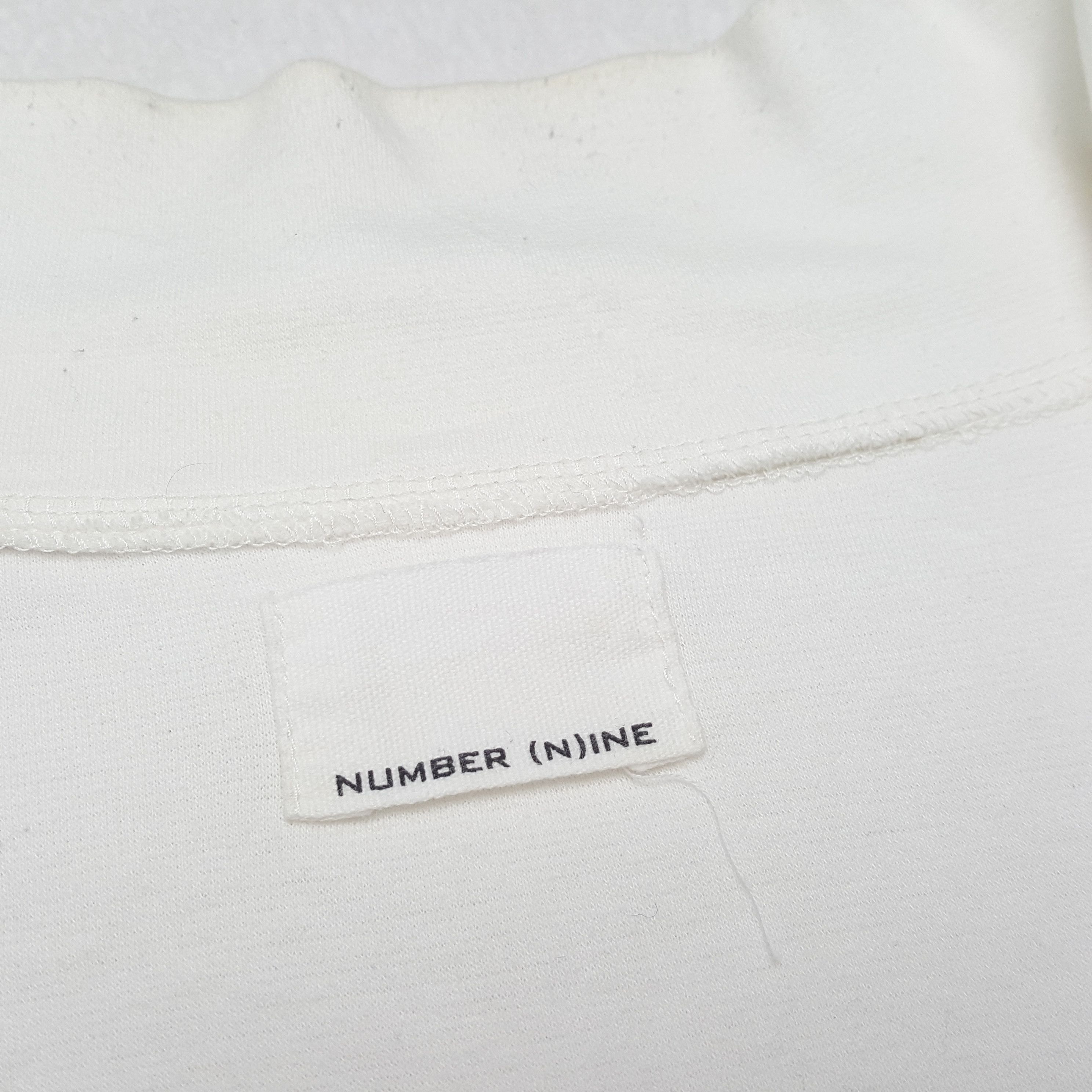 Japanese Brand × Number (N)ine × Vintage Vintage Number Nine Half Zipper Japanese Brand T-Shirt Size US XL / EU 56 / 4 - 6 Thumbnail