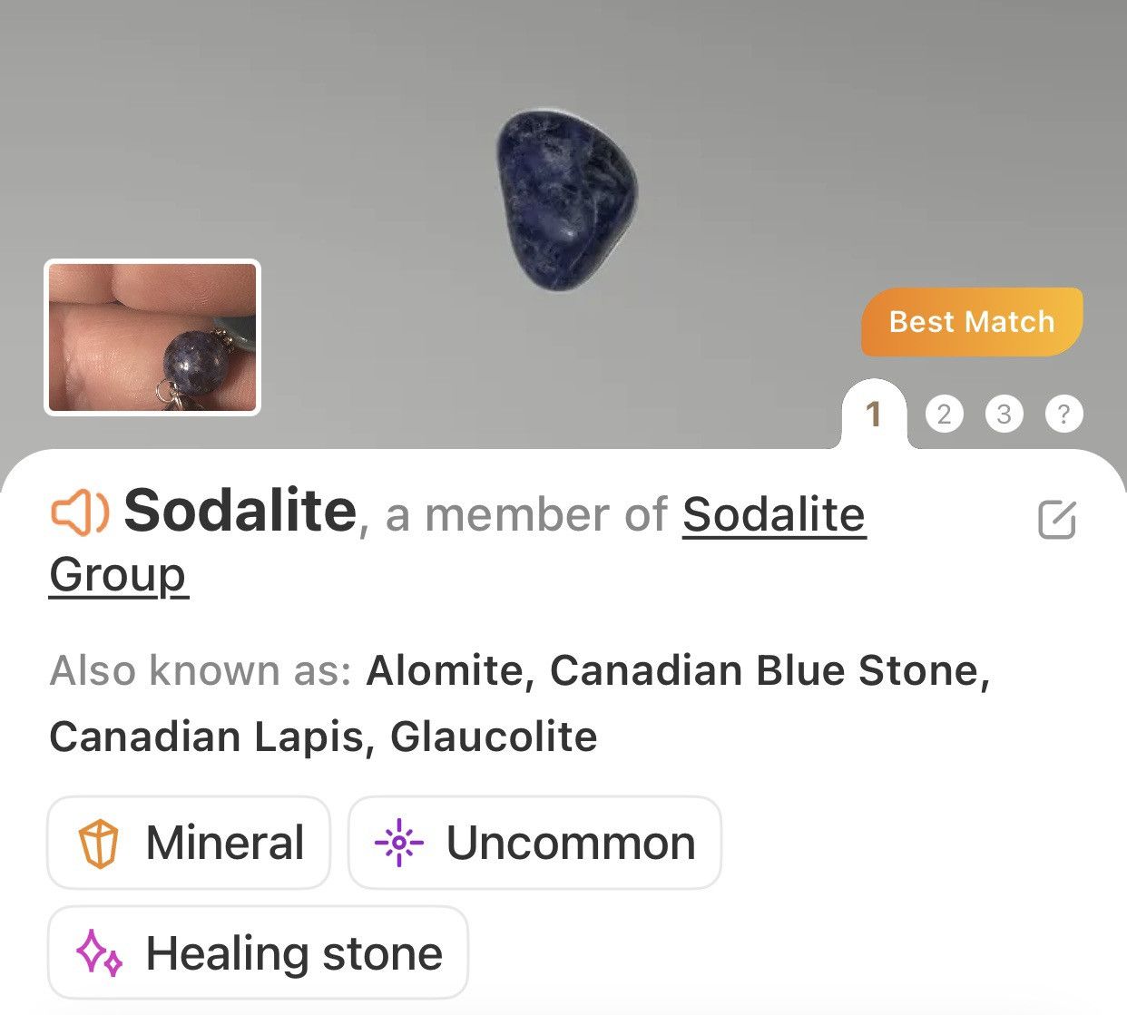 Handmade Handcrafted sodalite dyed shell dragon vein agate necklace Size ONE SIZE - 7 Thumbnail
