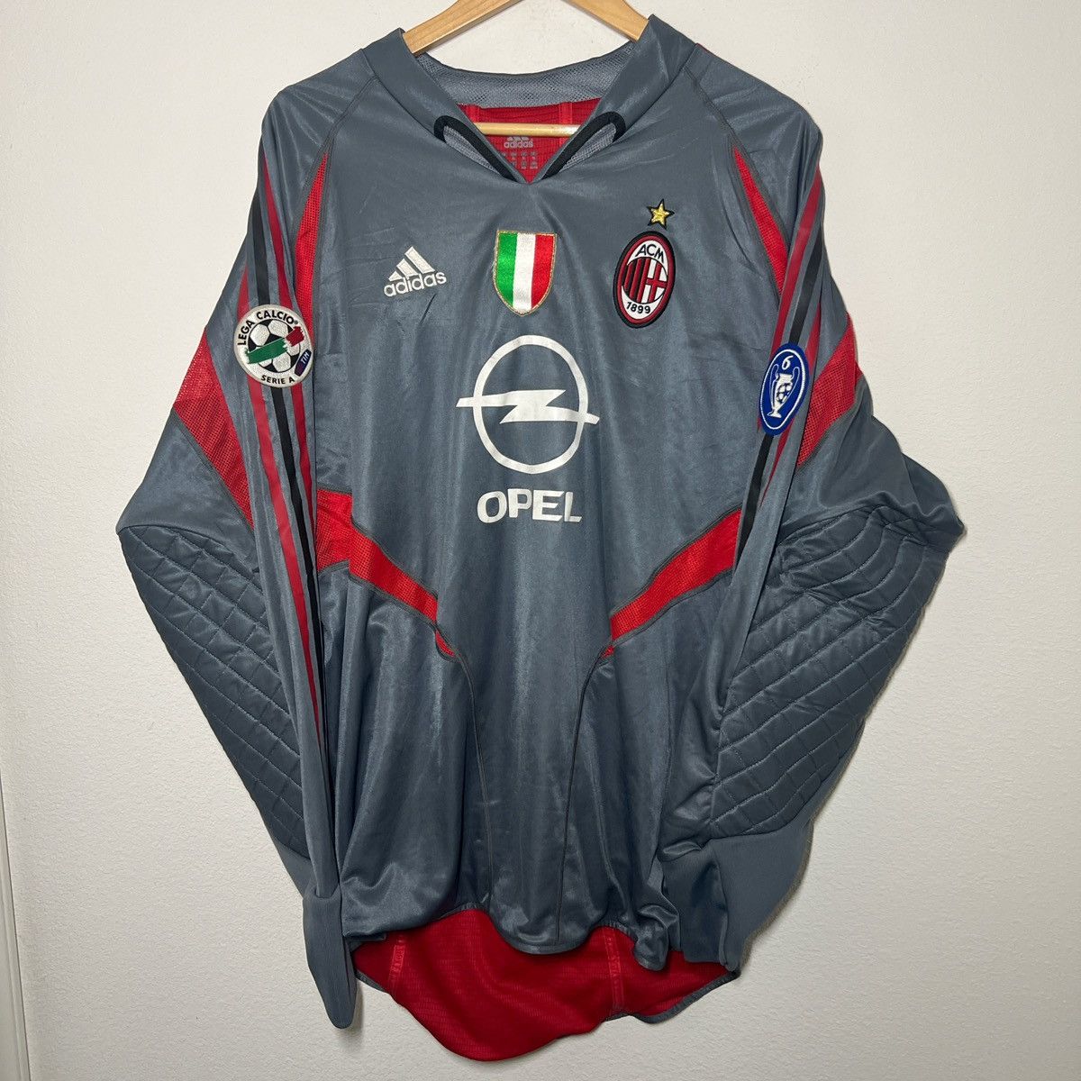 2004/2005 ACミラン　GKユニフォーム DIDA 最終価格 Adidas AC Milan Dida 2004-2005 Goalkeeper *Match Issue | Soccer