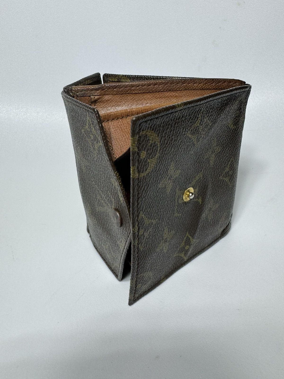 Vintage LOUIS VUITTON WALLET PURSE MONOGRAM BROWN Size ONE SIZE - 14 Thumbnail