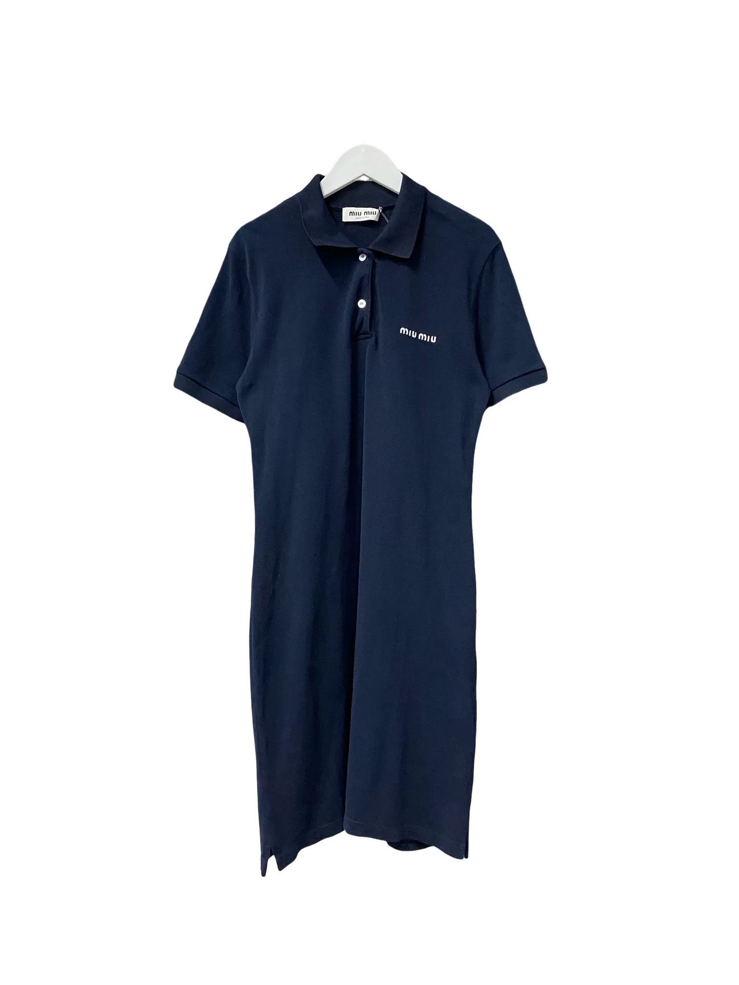 Miu Miu Miu Miu Logo Polo Dress Size M Size M / US 6-8 / IT 42-44 - 1 Thumbnail