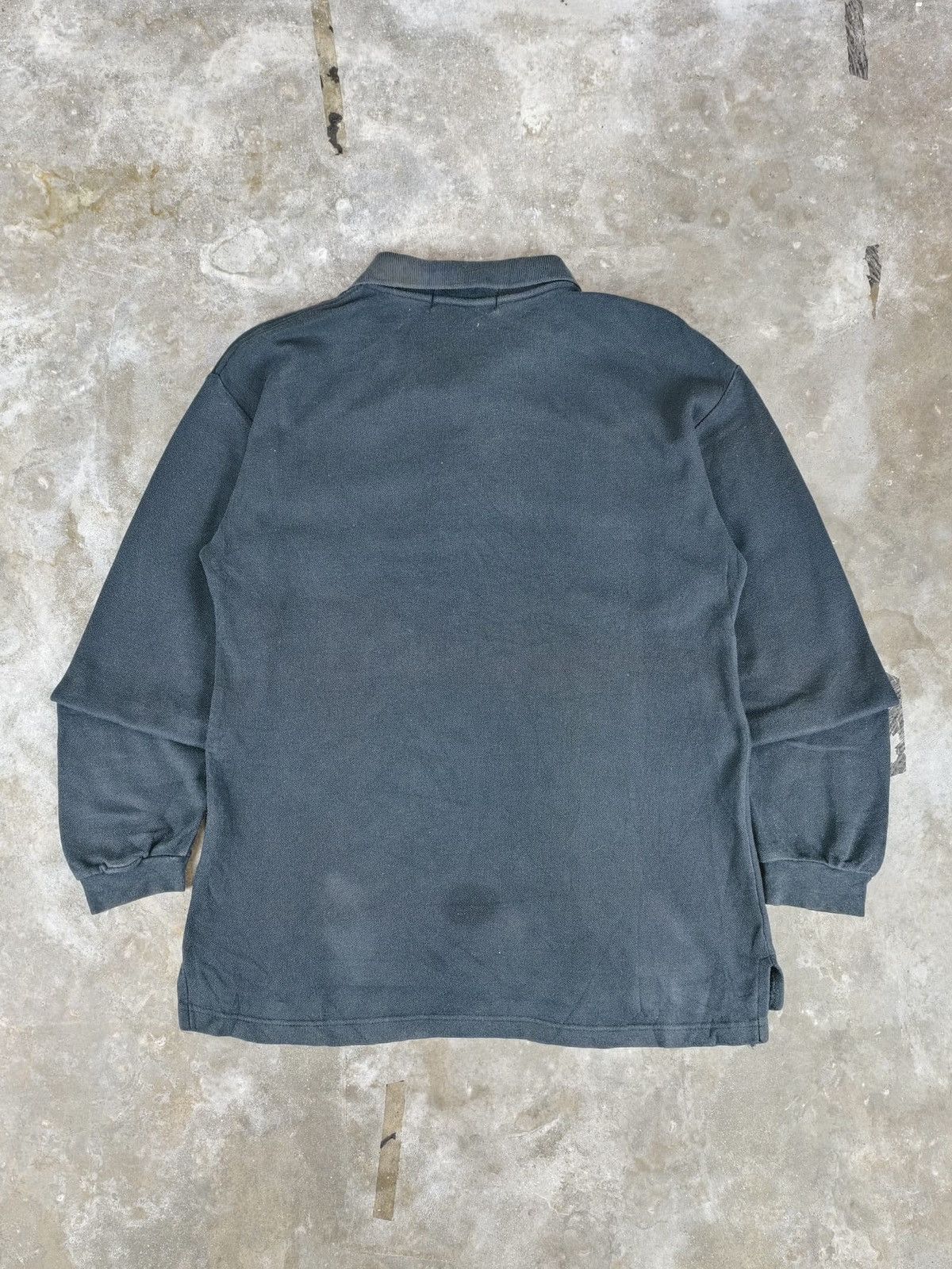 Vintage Polo Ralph Lauren Long Sleeve Polo Shirt Size US M / EU 48-50 / 2 - 2 Thumbnail