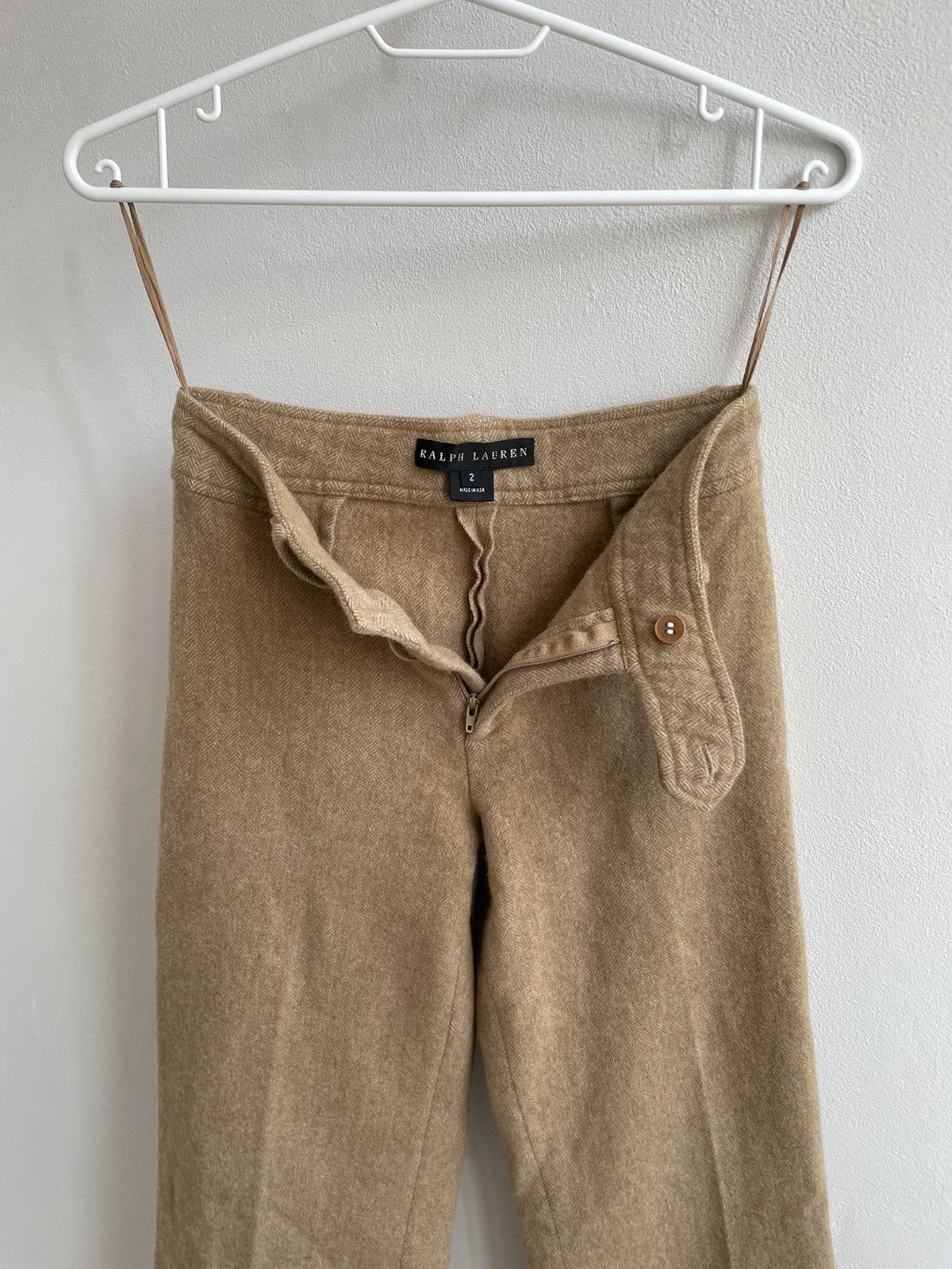 Ralph Lauren Black Label Ralph Lauren Black Label Wool / Angora Pants Trouses Sz 2 XS Size 26" / US 2 / IT 38 - 10 Thumbnail