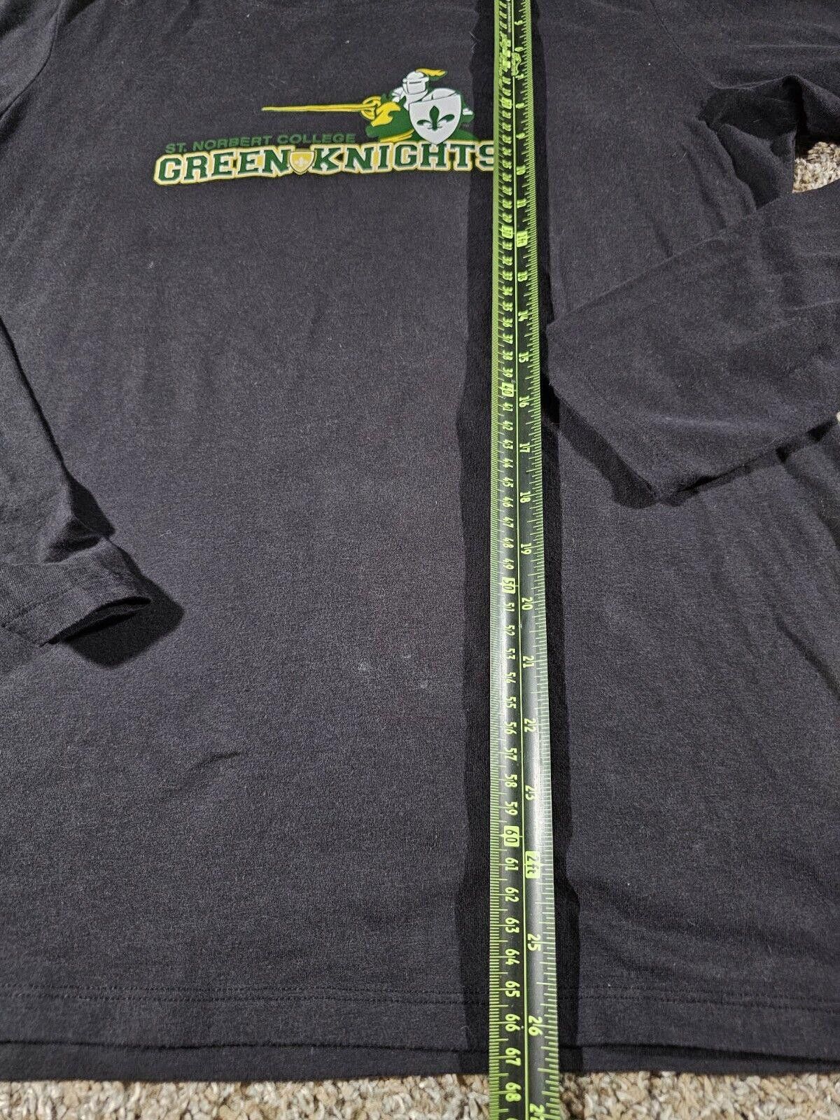 Gear for Sports st norbert college green knights black long sleeve shirt Size US L / EU 52-54 / 3 - 4 Thumbnail