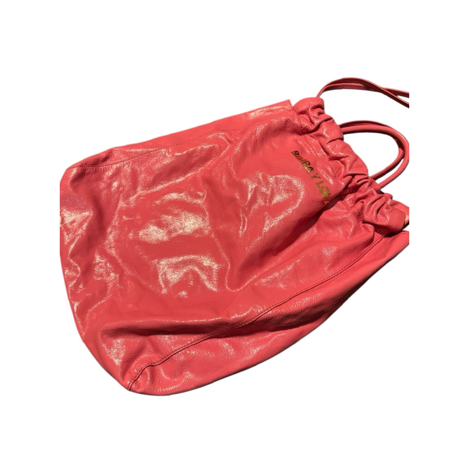 BIMBA Y LOLA Bimba Y Lola Women Upright Leather Shopper Bag Pink Tote OS Leather Exterior Pink Lining Pink Studded Adjustable Strap Pockets Size ONE SIZE - 2 Thumbnail