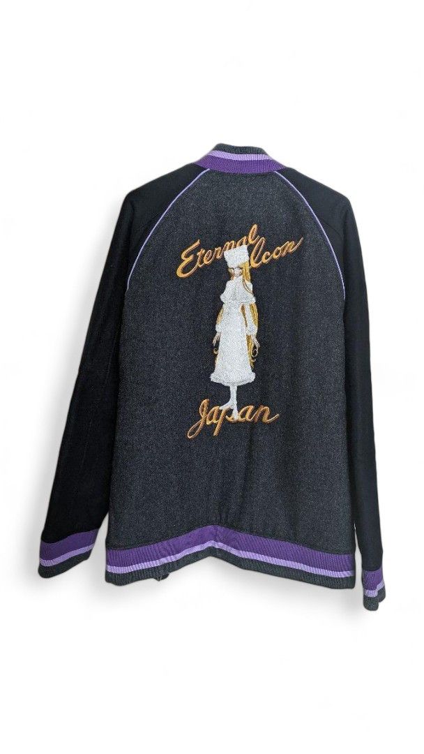 image of Beauty Beast Beauty:beast - L Aw99 Stadium Bomber Jacket Archive Cospa in Black, Men's (Size Medium