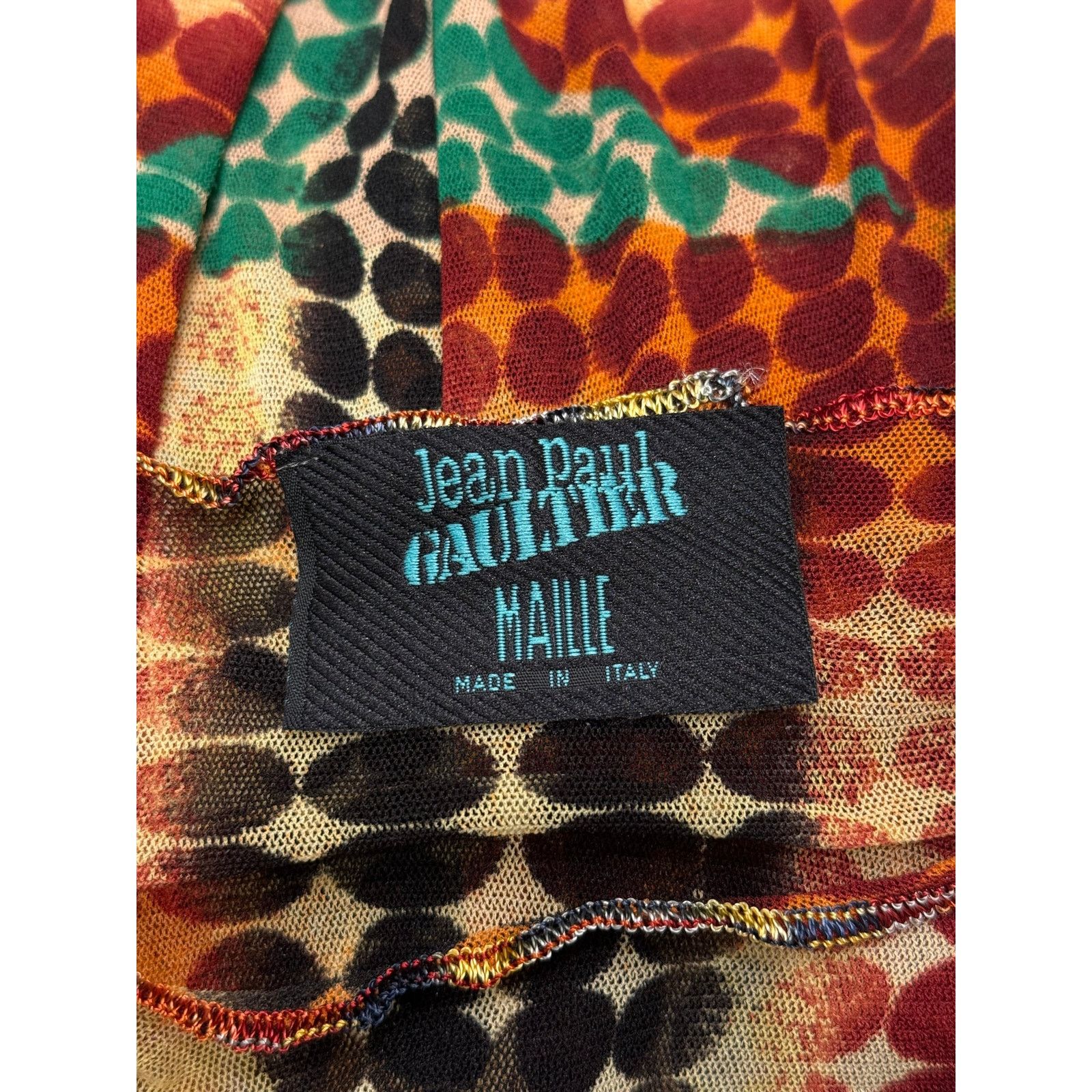 Jean Paul Gaultier F/W1995 Jean Paul Gaultier cyber dot mesh top Size S / US 4 / IT 40 - 9 Thumbnail