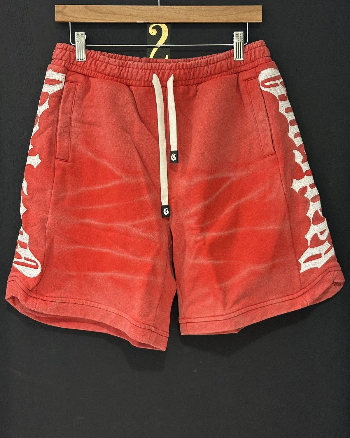 Godspeed Courtside Shorts Red Size Medium