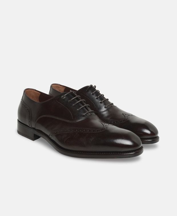Salvatore Ferragamo Raphael Derbys Size US 13 / EU 46 - 1 Thumbnail