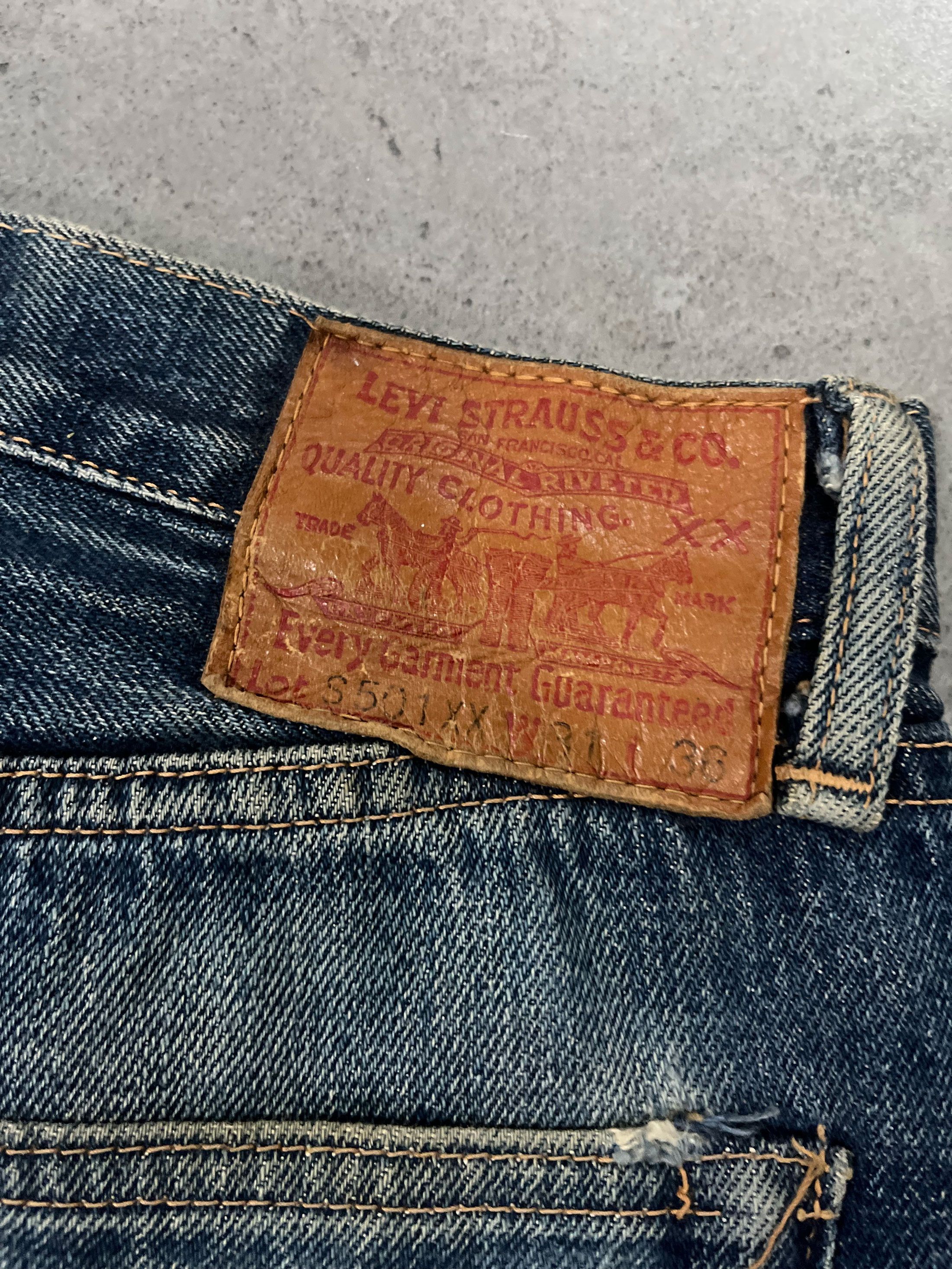Levi's Vintage Clothing LVC Levis S501XX Redline Size US 30 / EU 46 - 11 Thumbnail
