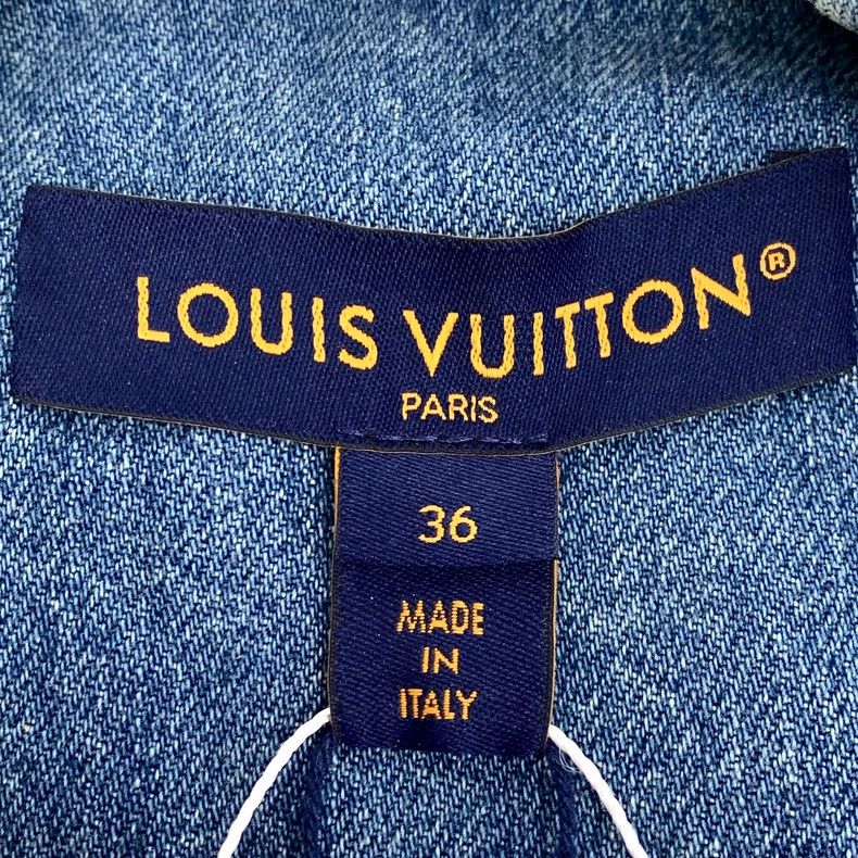 Louis Vuitton Louis Vuitton Nautical 25 Blue logo embroidered cotton sin Size XS / US 0-2 / IT 36-38 - 5 Thumbnail