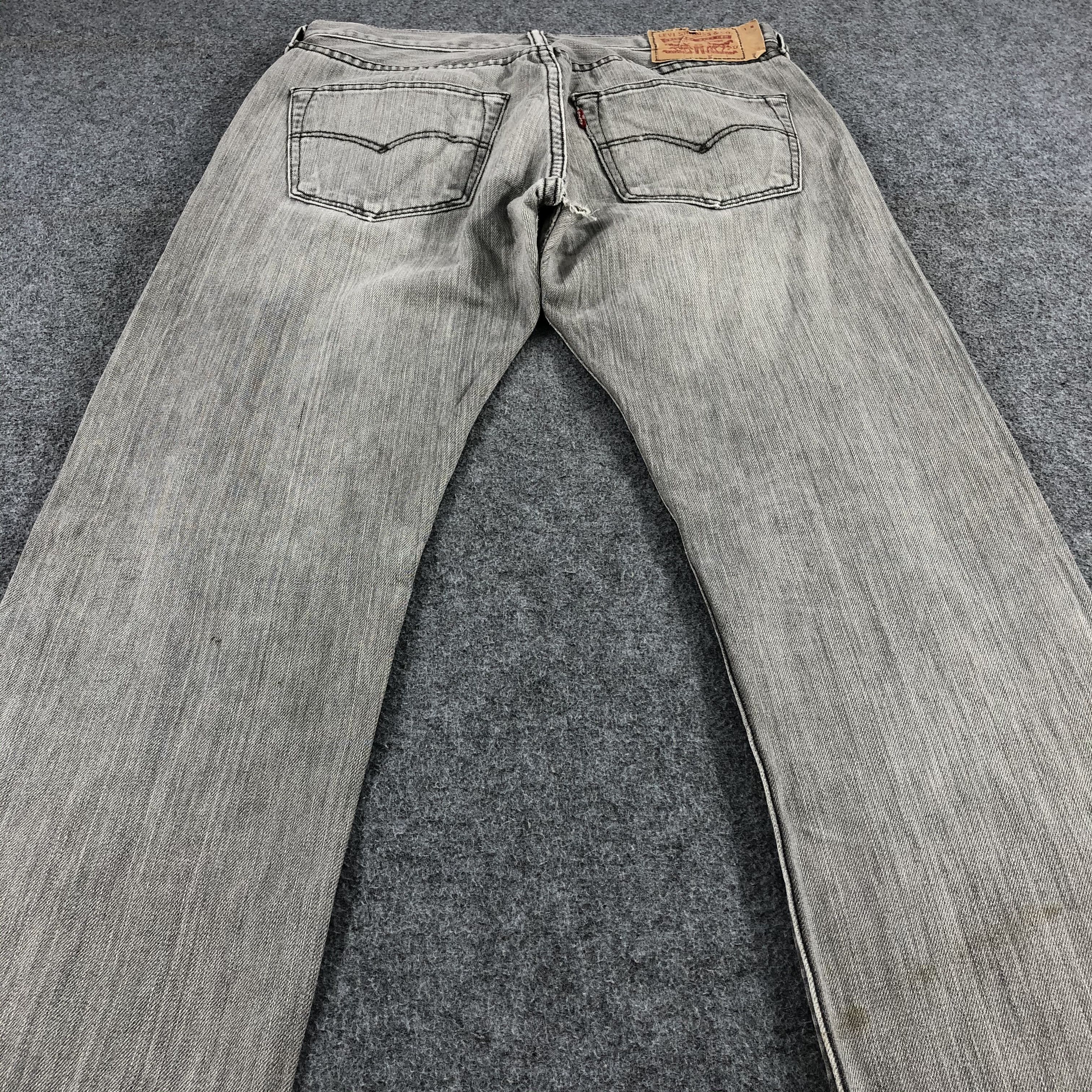 Levi's Vintage Distress Levis 501 Jeans-JM1640 Size US 32 / EU 48 - 4 Thumbnail