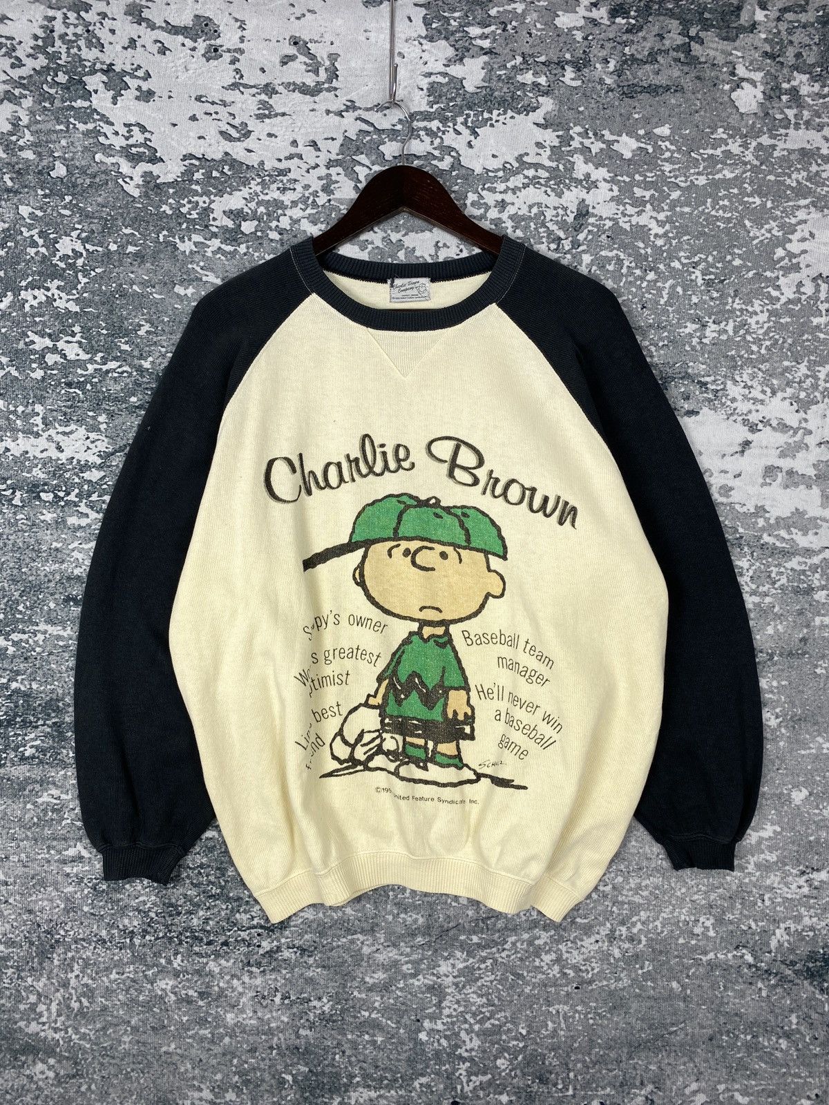 Cartoon Network × Japanese Brand × Vintage Rare Vintage Charlie Brown Sweatshirts Size US M / EU 48-50 / 2 - 1 Thumbnail