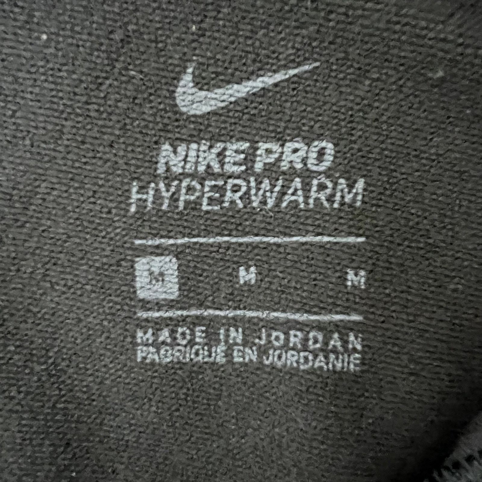 Nike Nike Pro Hyperwarm Black Quarter Zip Top Size M / US 6-8 / IT 42-44 - 6 Thumbnail