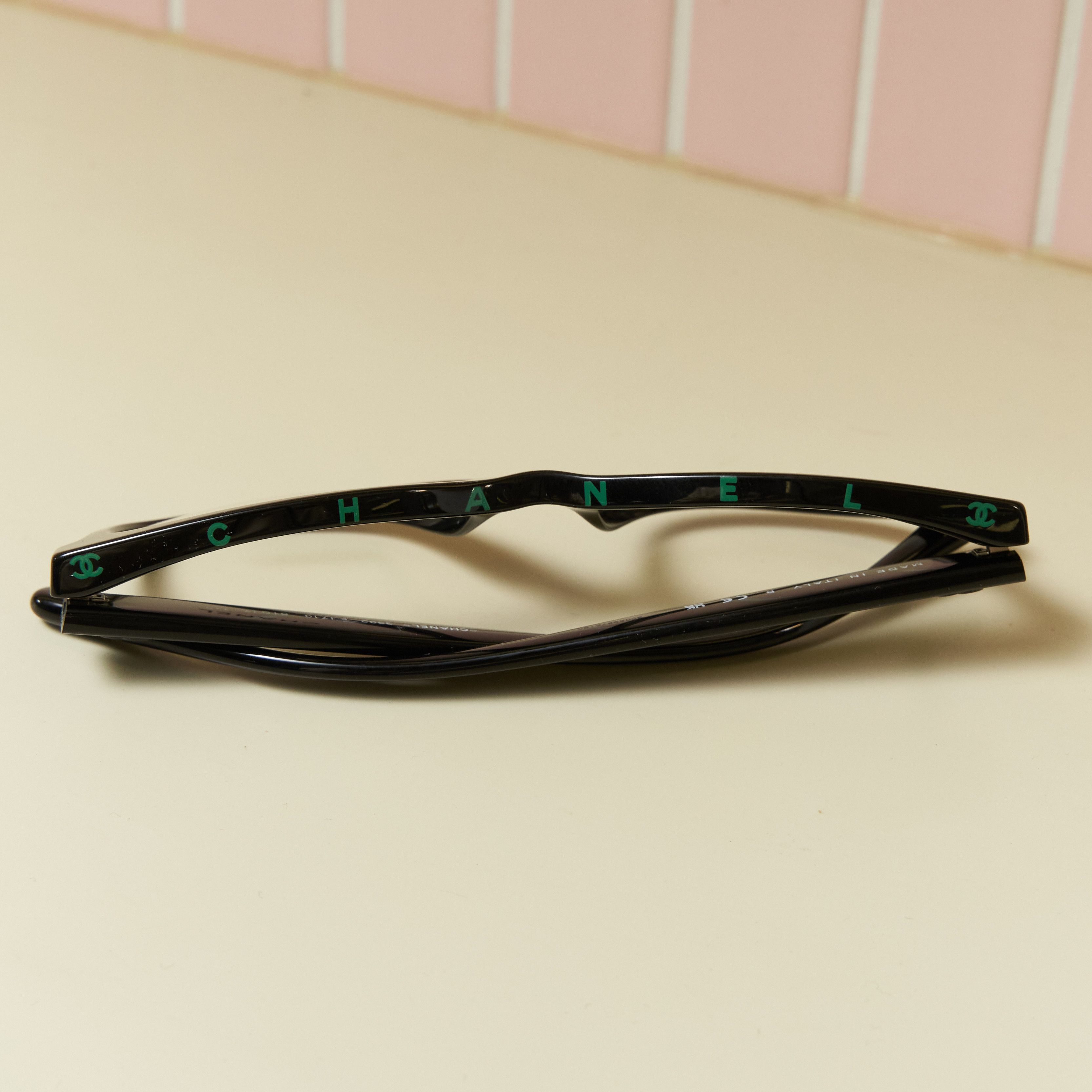 Chanel CHANEL 0CH3392 1710 Sunglasses BLACK Size ONE SIZE - 5 Thumbnail