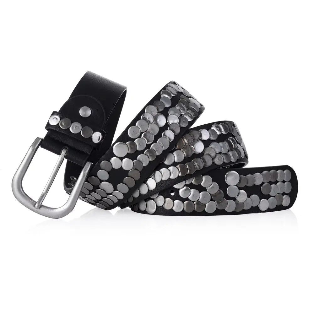 Japanese Brand Retro Punk Rivets Belt Size ONE SIZE - 4 Thumbnail