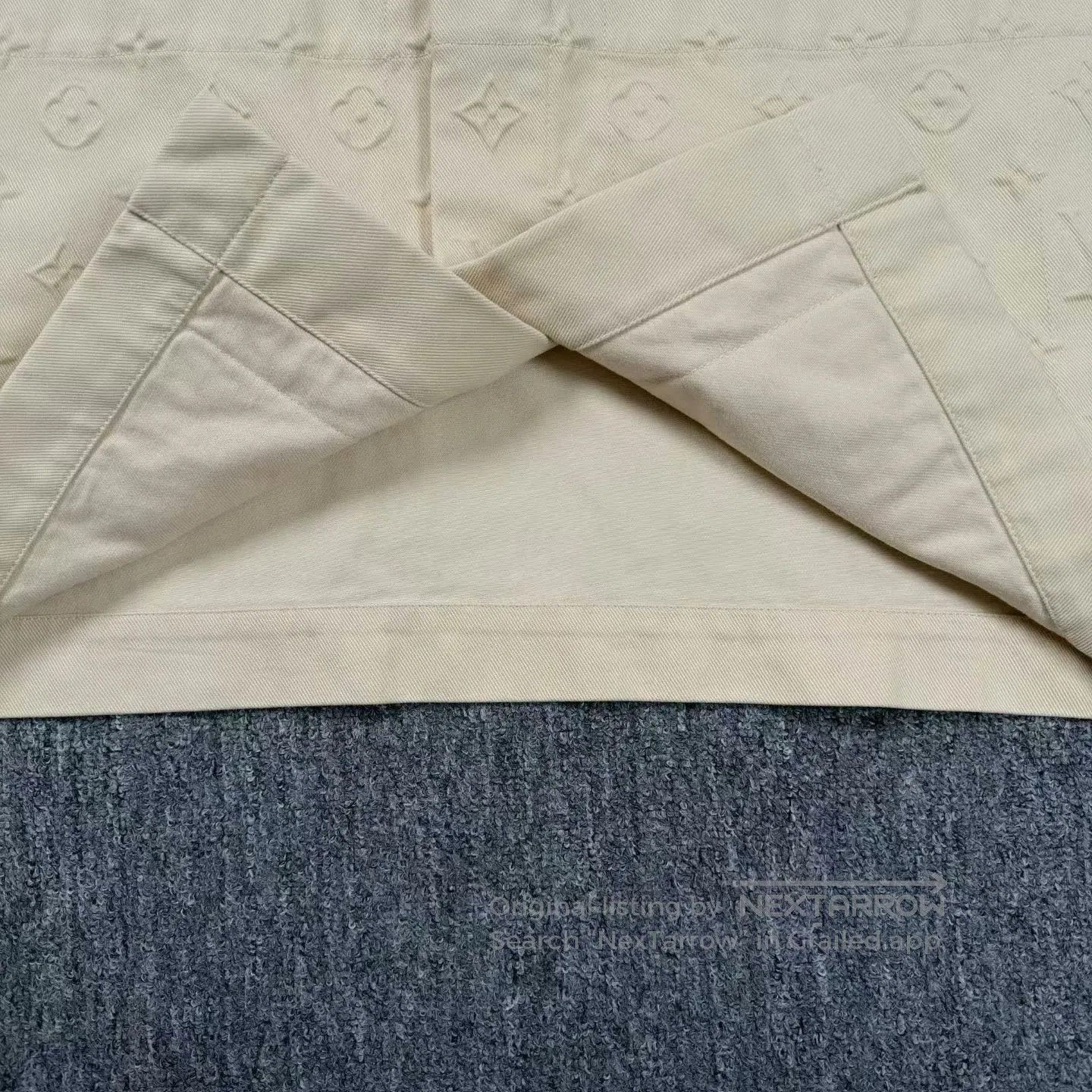 Louis Vuitton beige short sleeve printed shirt by LV. Size US M / EU 48-50 / 2 - 7 Thumbnail