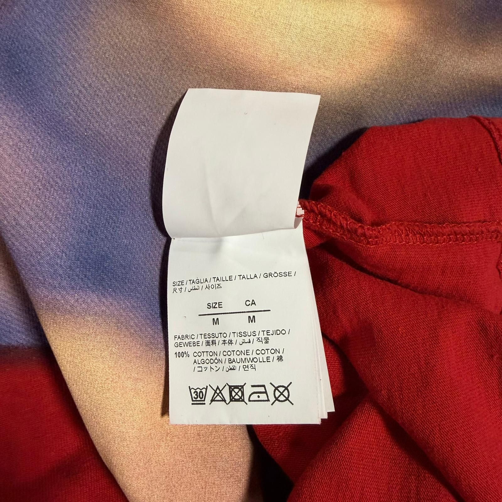 Off-White Red Blurred Mona Lisa Arrows T-Shirt Size US M / EU 48-50 / 2 - 3 Thumbnail