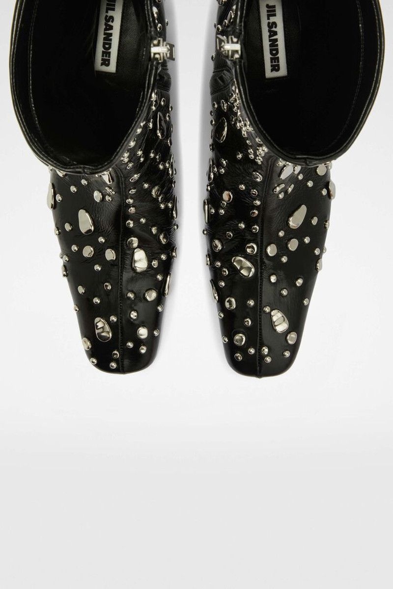 Jil Sander o1loc1c0426 Ankle Boots in Black Size US 7 / IT 37 - 2 Thumbnail