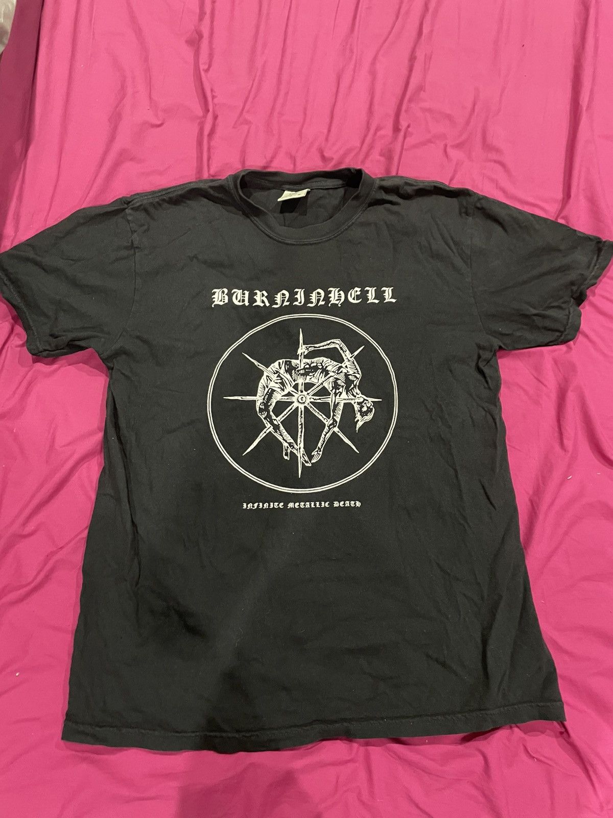 Comfort Colors Comfort Colours burninhell Gothic Font tee Size US L / EU 52-54 / 3 - 1 Thumbnail