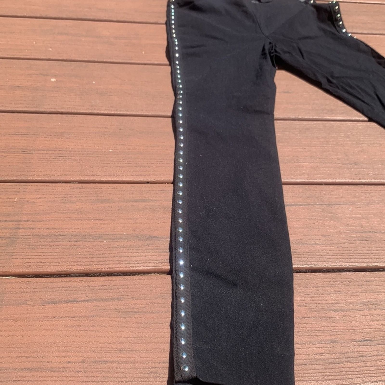 Vintage BNWT Inc studded leggings Size 25" / US 0 / IT 36 - 6 Thumbnail