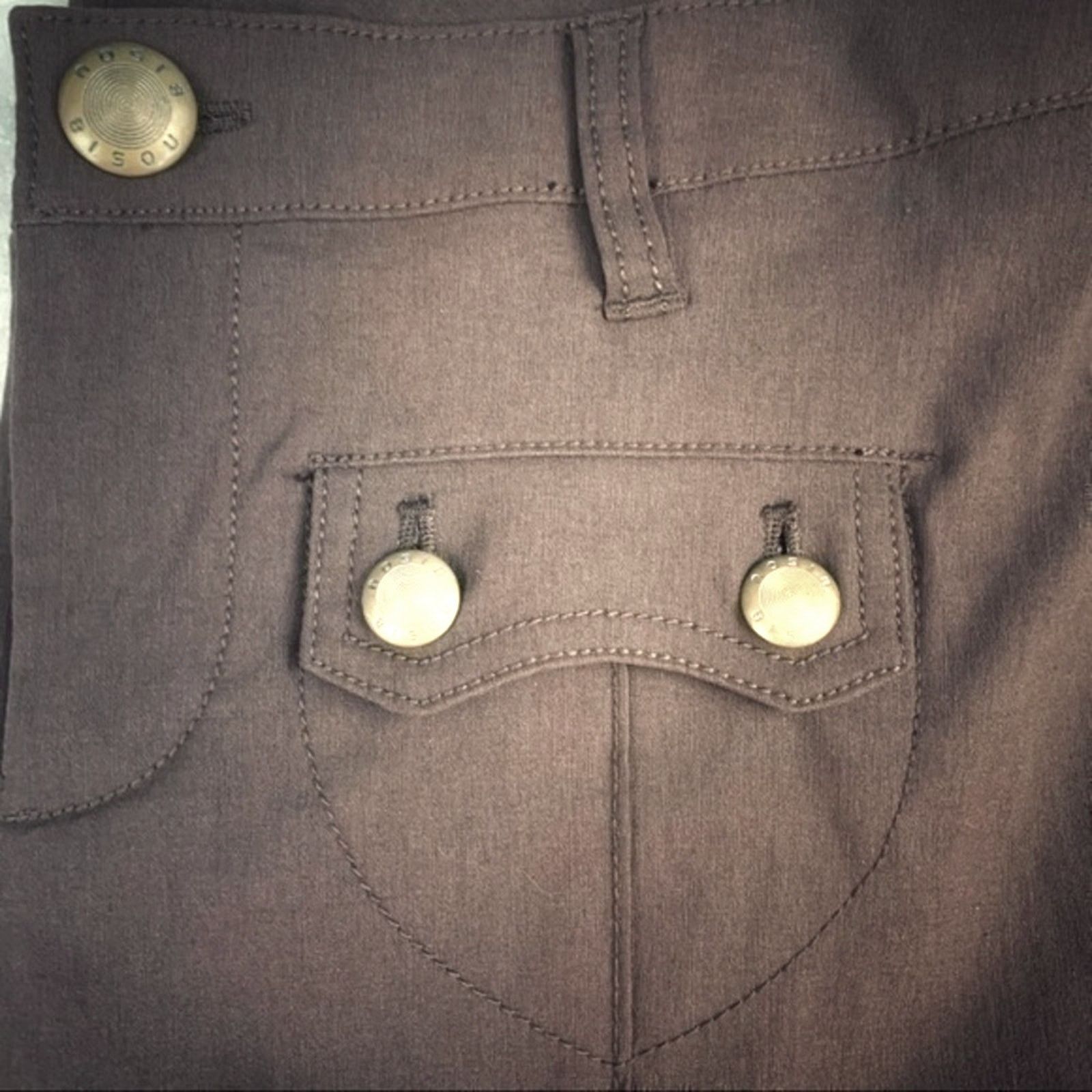 NBDN Nobrandedon Bisou Bisou Brown Pants | Size 6 Size 28" / US 6 / IT 42 - 5 Thumbnail