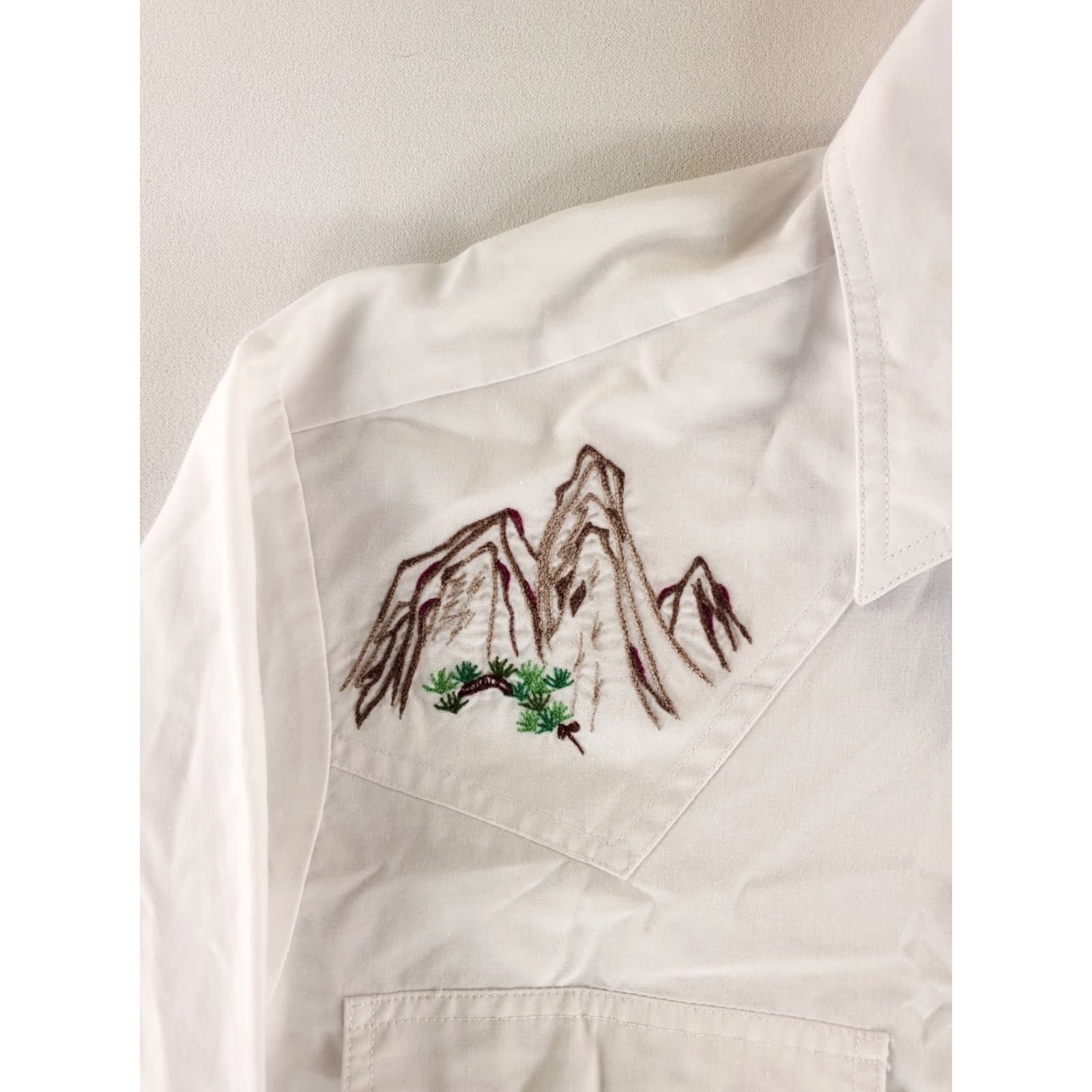 Vintage Rocking K Ranchwear Kennington Pearl Snap Shirt White Embroidered Mens S Rocking K Ranchwear Pearl Snap Shirt White Embroidered Mens S Size US S / EU 44-46 / 1 - 3 Thumbnail