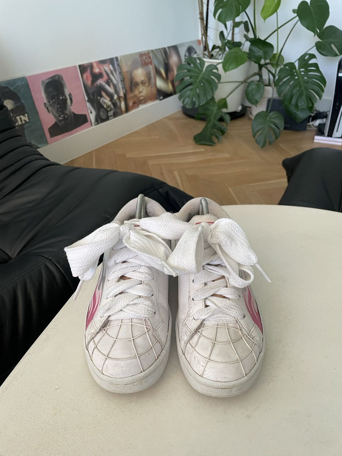 Buffalo London Buffalo Y2K Flame Chunky Shoes Skate Vintage