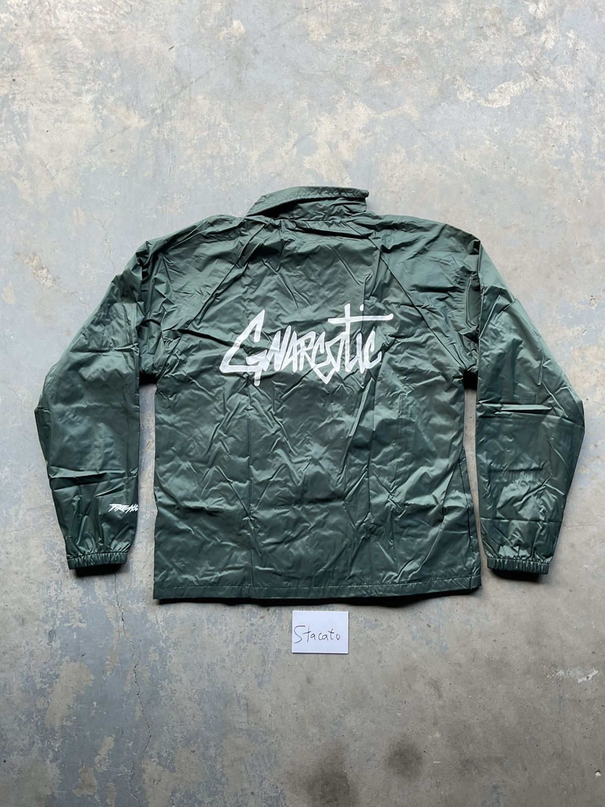 Gnarcotic Gnarcotic Lil Gnar Fire Hazard Windbreaker Green Size US S / EU 44-46 / 1 - 2 Thumbnail