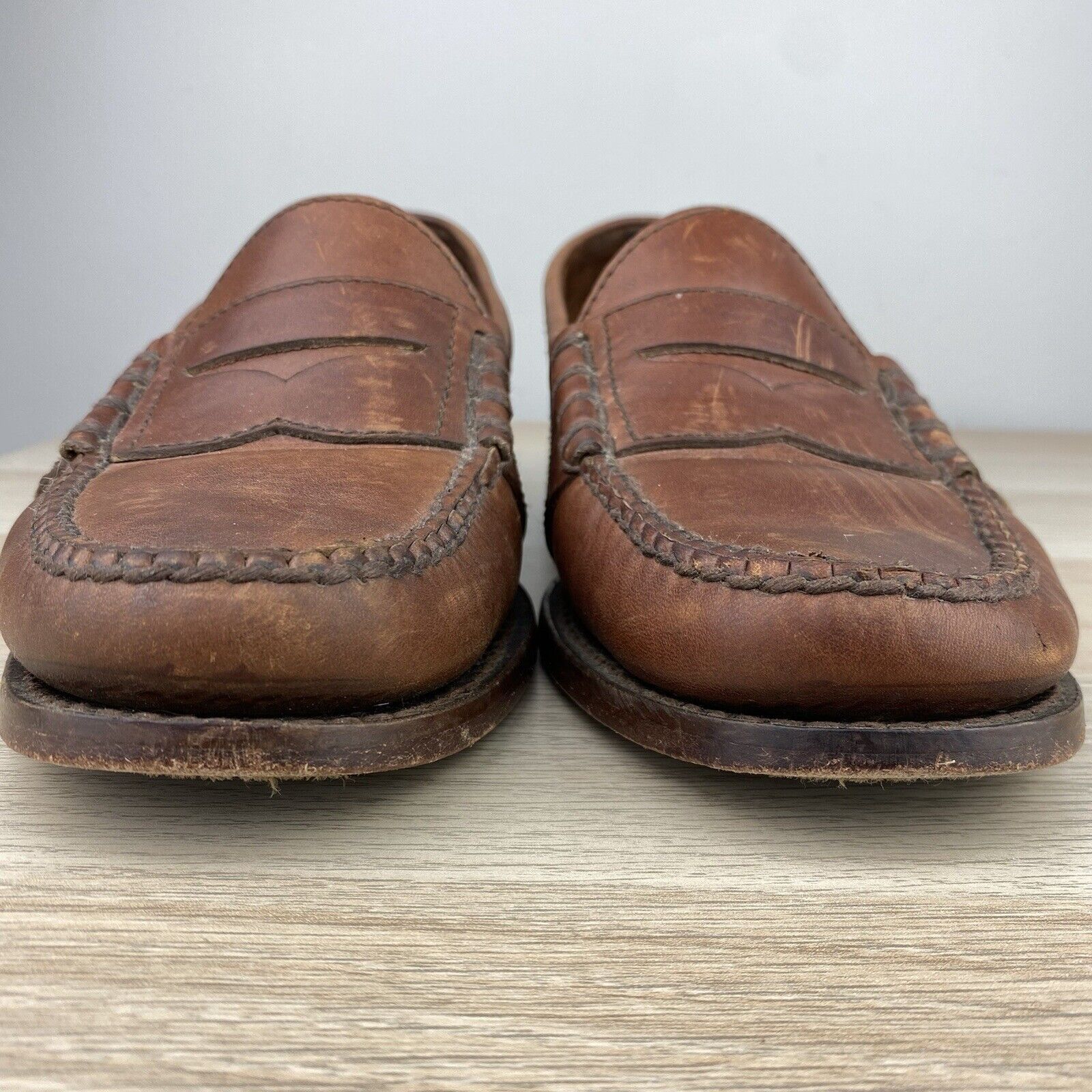 Polo Ralph Lauren Polo Ralph Lauren Leather Loafers Vintage Size 11.5D Used Size US 11.5 / EU 44-45 - 15 Thumbnail
