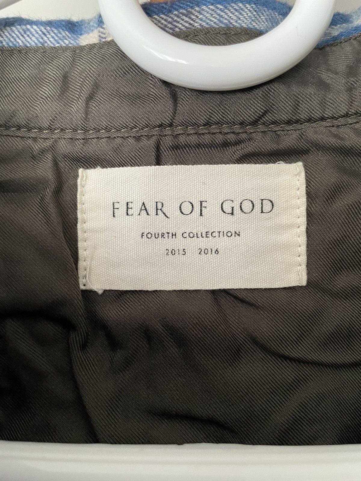 Fear of God Fear of God 4th Collection Sleeveless Flannel Size US XL / EU 56 / 4 - 8 Thumbnail