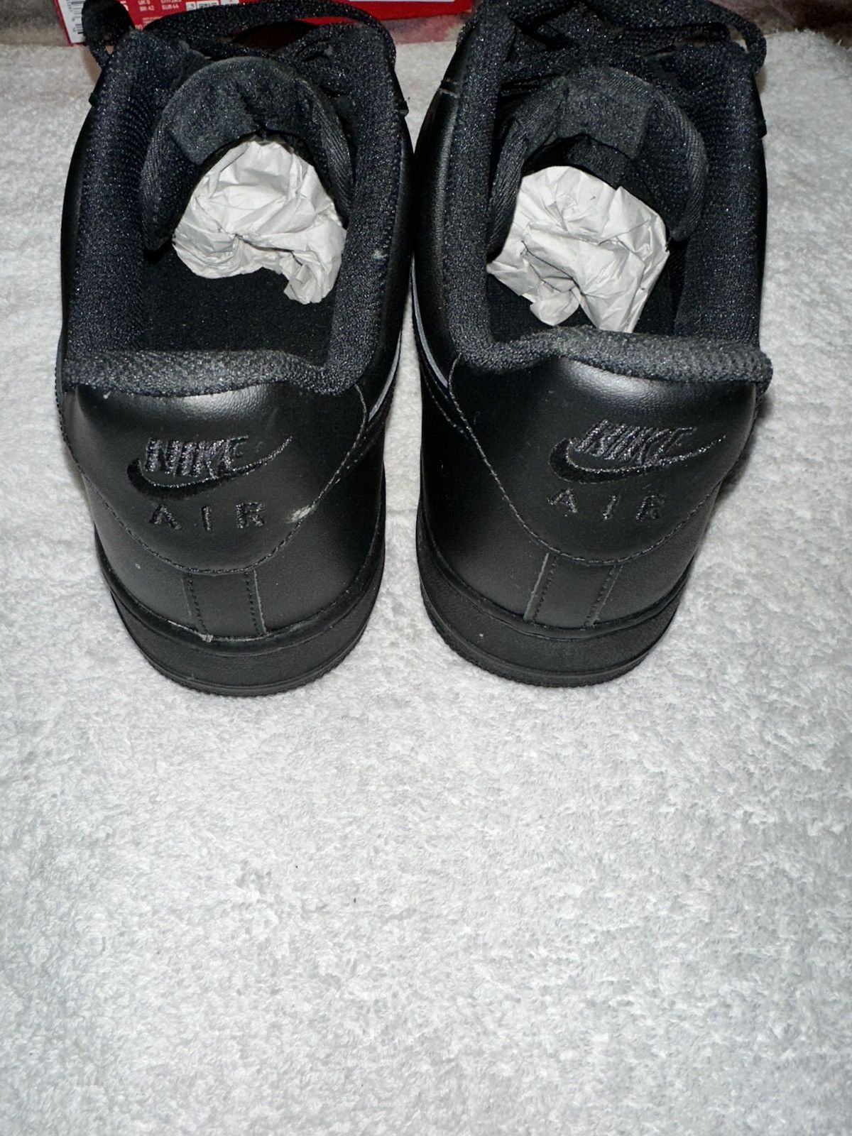 Nike Nike airforce one black Size US 11.5 / EU 44-45 - 4 Thumbnail