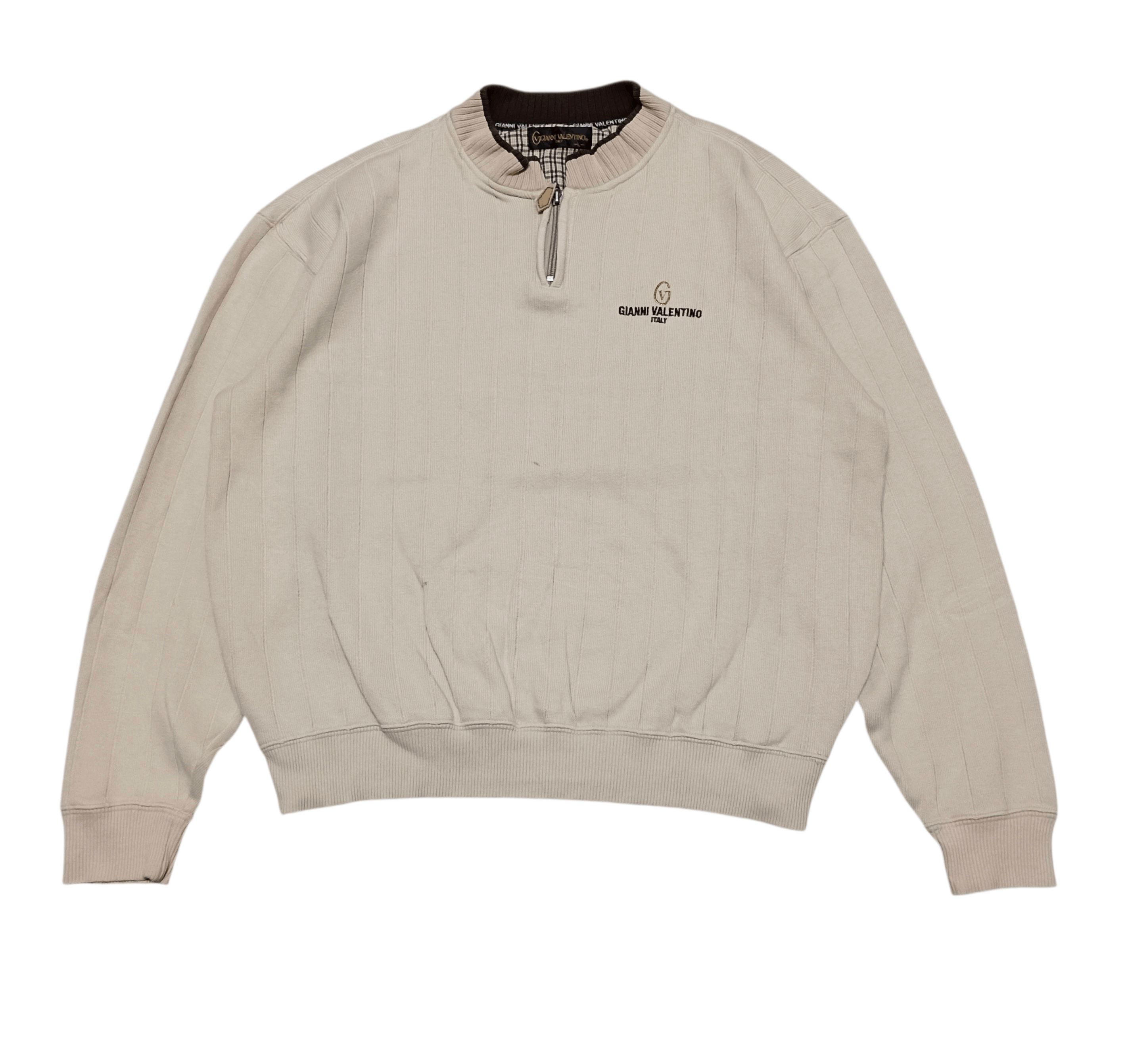 Gianni Valentino Gianni Valentino Half Zipper Sweatshirt Size US M / EU 48-50 / 2 - 1 Thumbnail