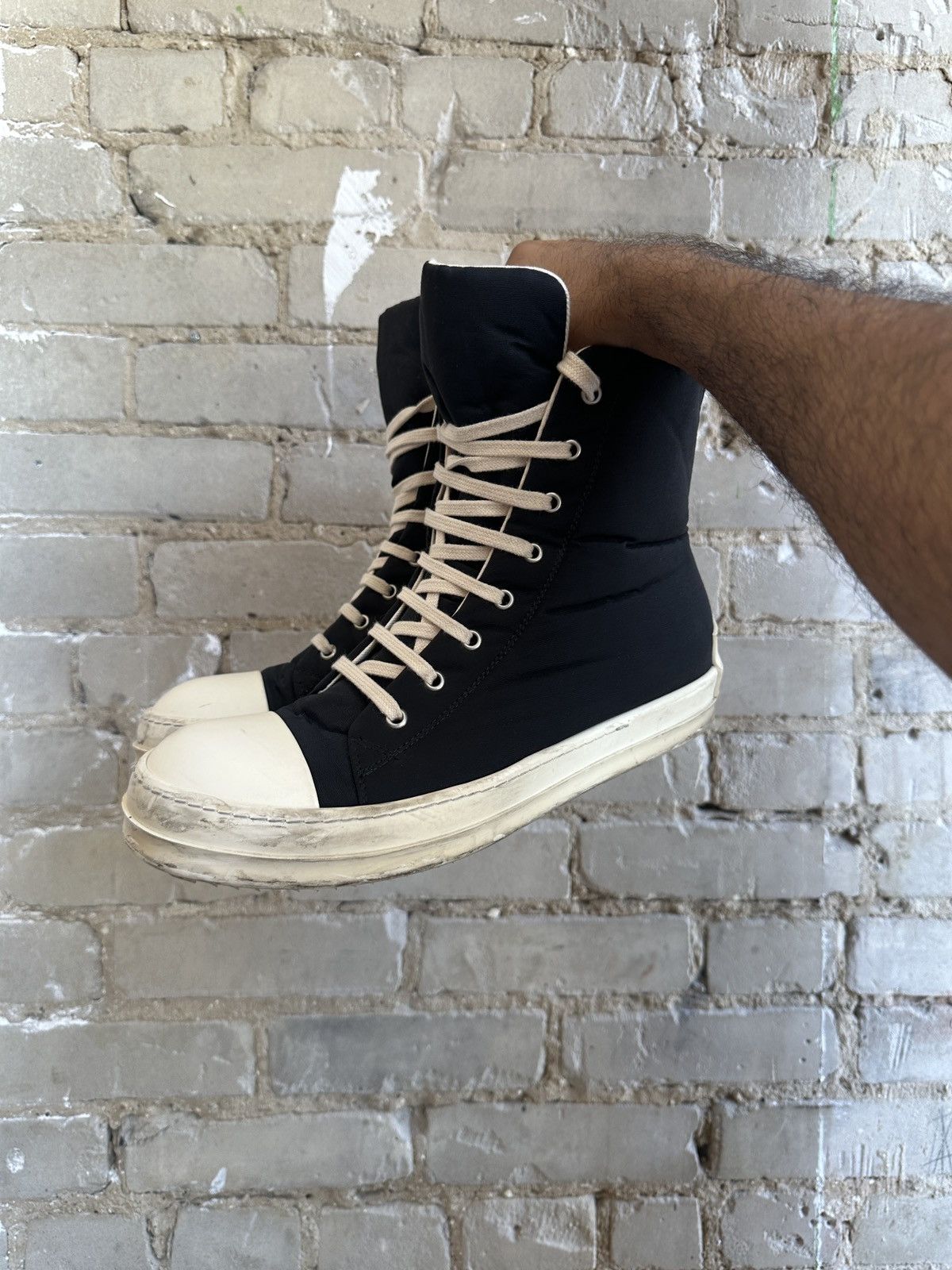 Rick Owens Rick Owens Drkshdw Strobe Nylon Ramone Size US 9.5 / EU 42-43 - 1 Thumbnail