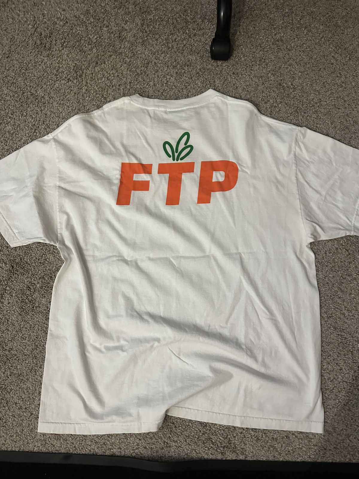 Fuck The Population FTP x Carrot logo tee Size US XXL / EU 58 / 5 - 2 Thumbnail