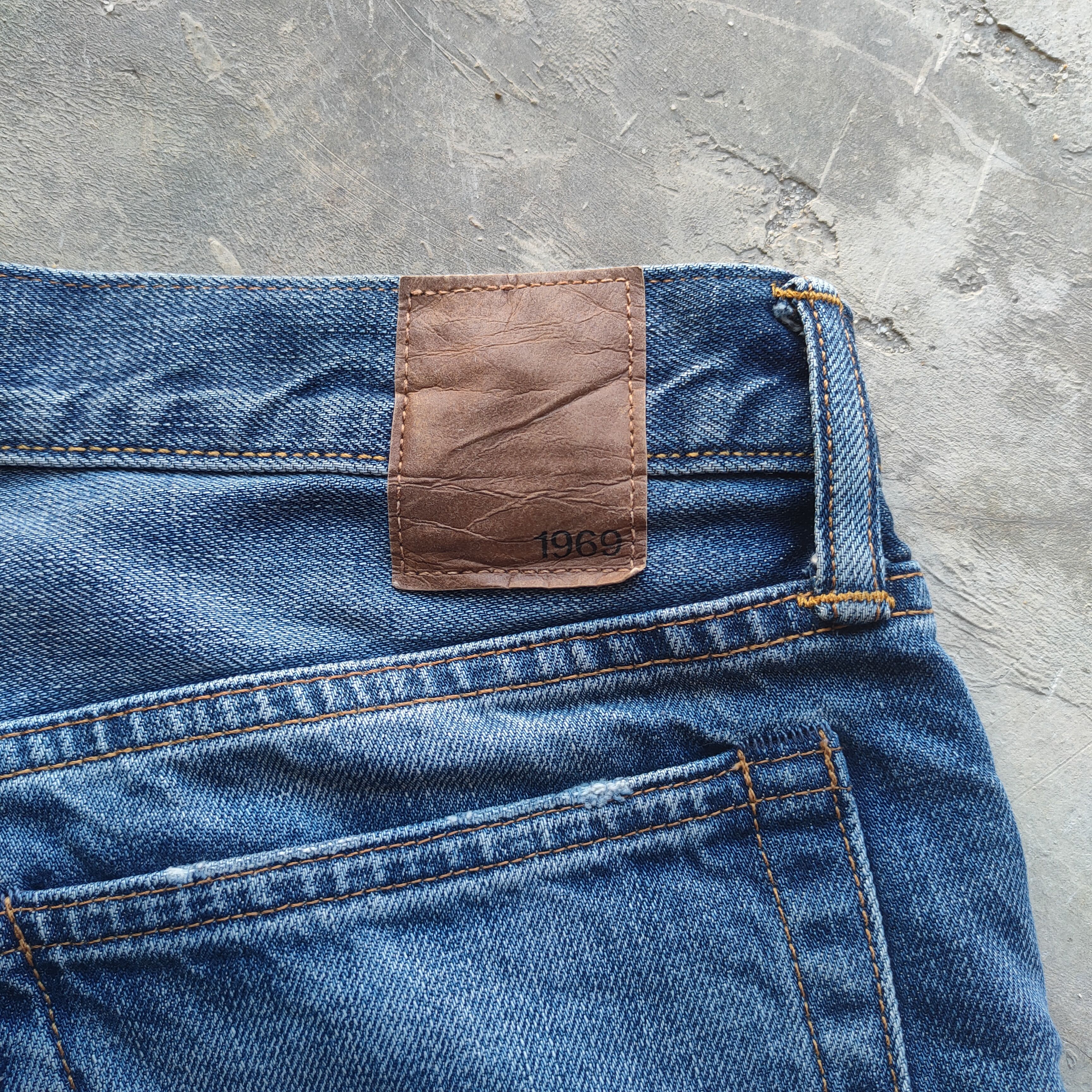 Gap W33 VINTAGE GAP FADED DISTRESSED JEAN DENIM PANTS Size US 33 - 11 Thumbnail