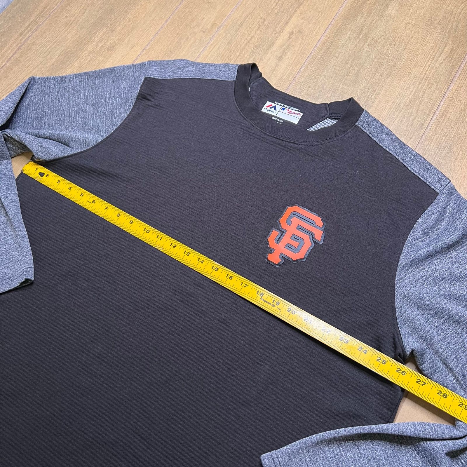 Majestic Majestic SF Giants Therma Base Crew Pullover 2XL MLB Y2K Size US XXL / EU 58 / 5 - 6 Thumbnail