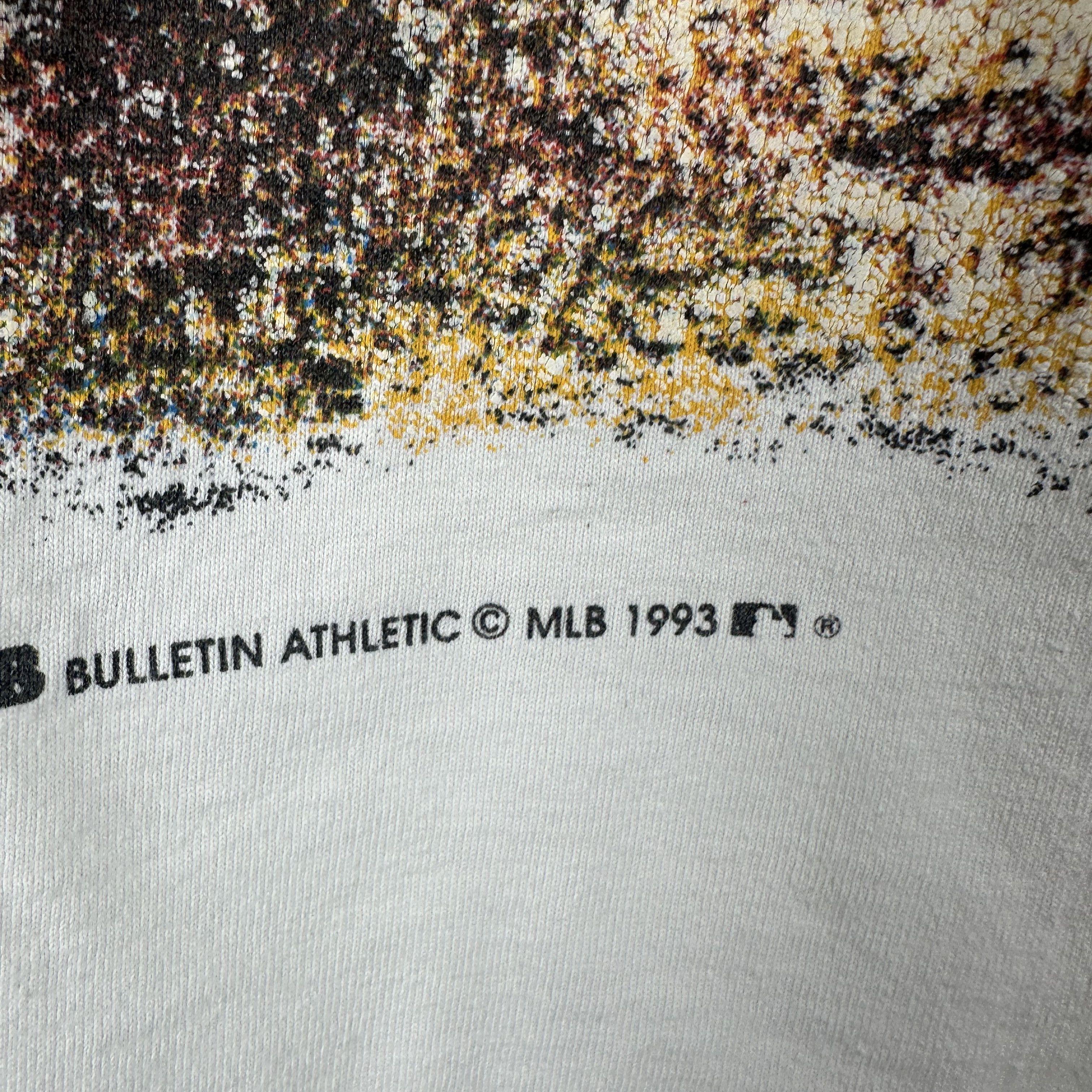 Vintage 1993 Montreal Expos MLB Bulletin Athletic AOP XL T-Shirt Size US XL / EU 56 / 4 - 6 Thumbnail