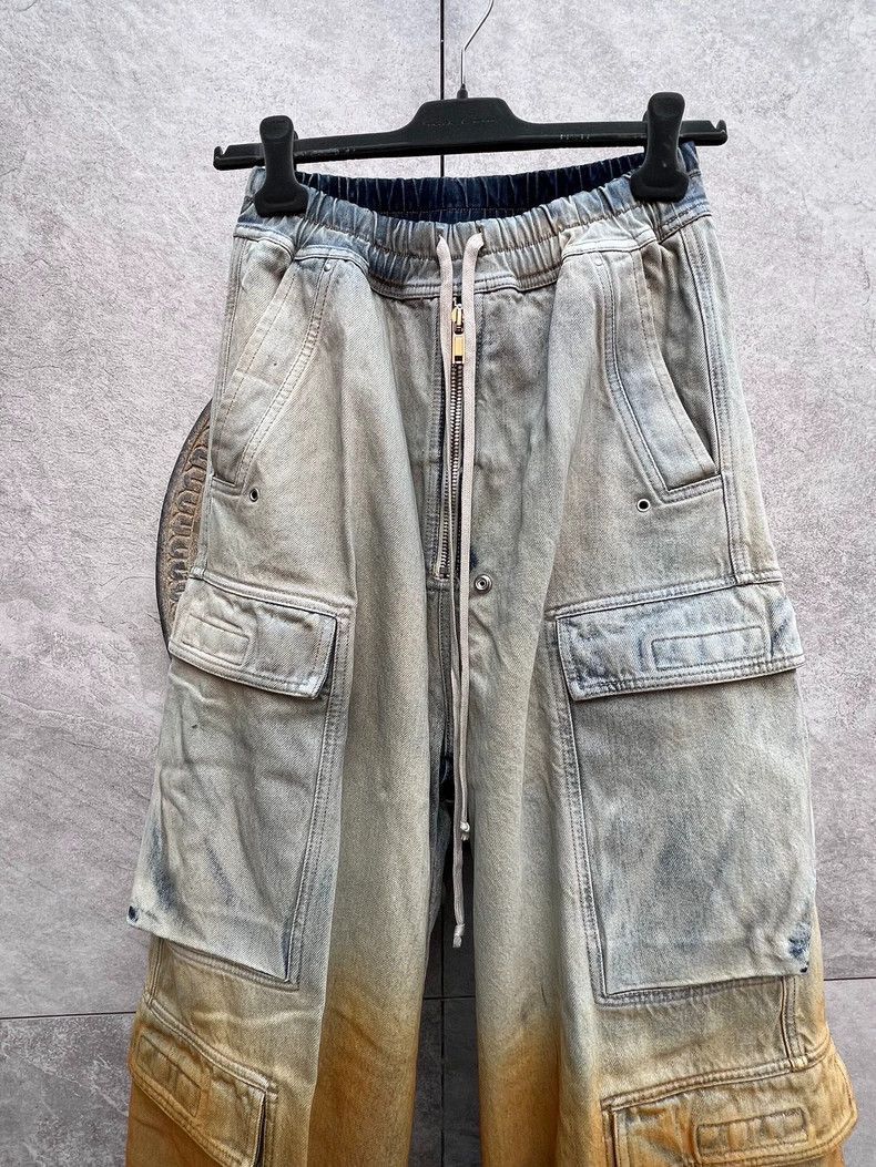 Rick Owens rick owens double cargo wide leg pants-2508 Size 24" / US 00 / IT 34 - 5 Thumbnail