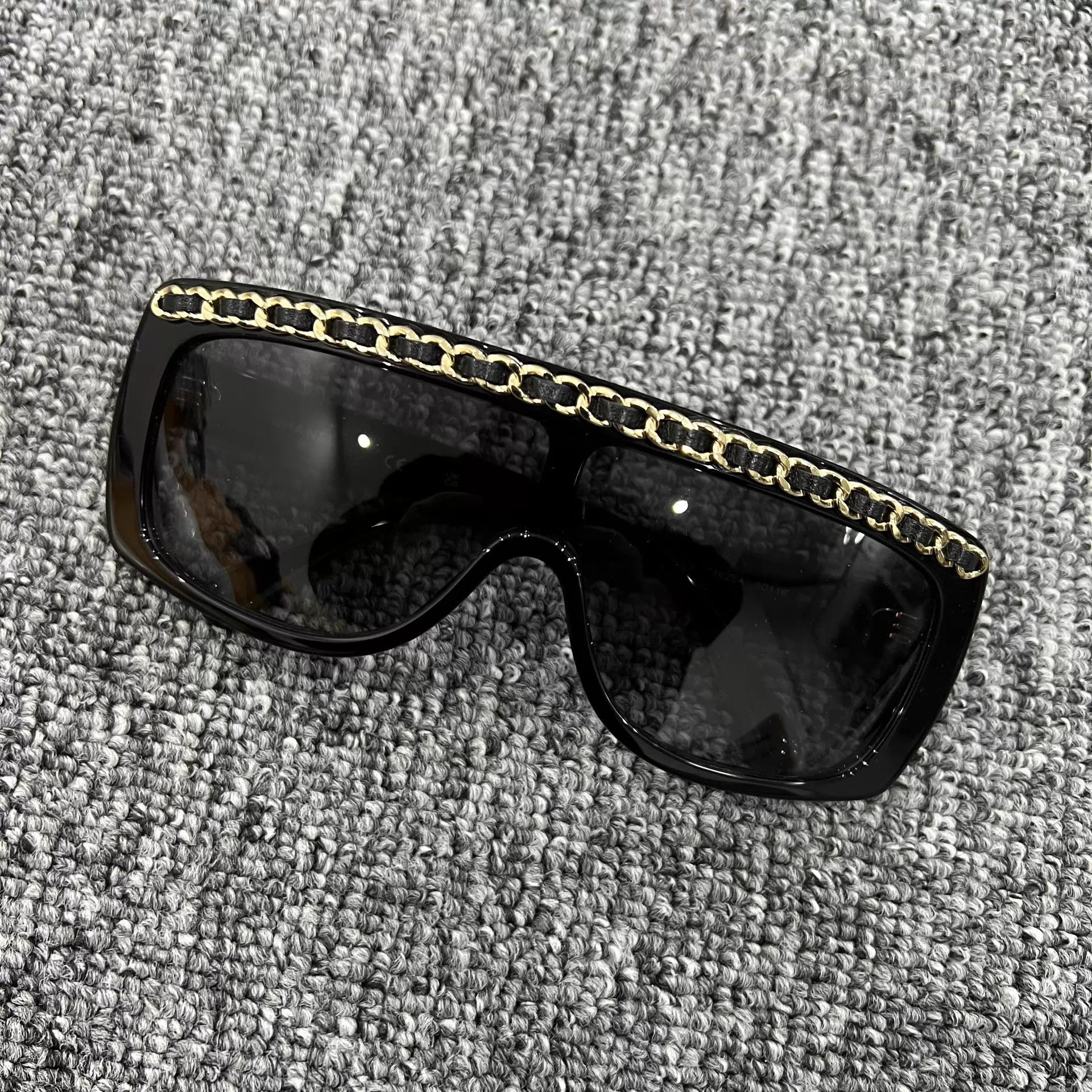 Chanel Chanel Double C Leather Chain Sunglasses 99 New Size ONE SIZE - 3 Thumbnail