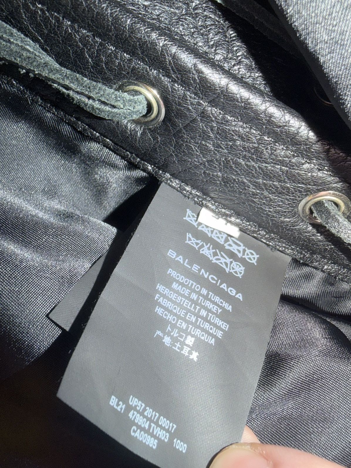 Balenciaga Balenciaga leather patch vest Size US M / EU 48-50 / 2 - 6 Thumbnail