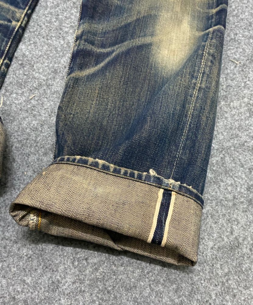 Kapital Vintage Levis 501 Selvedge Distressed Denim Size US 31 - 15 Thumbnail