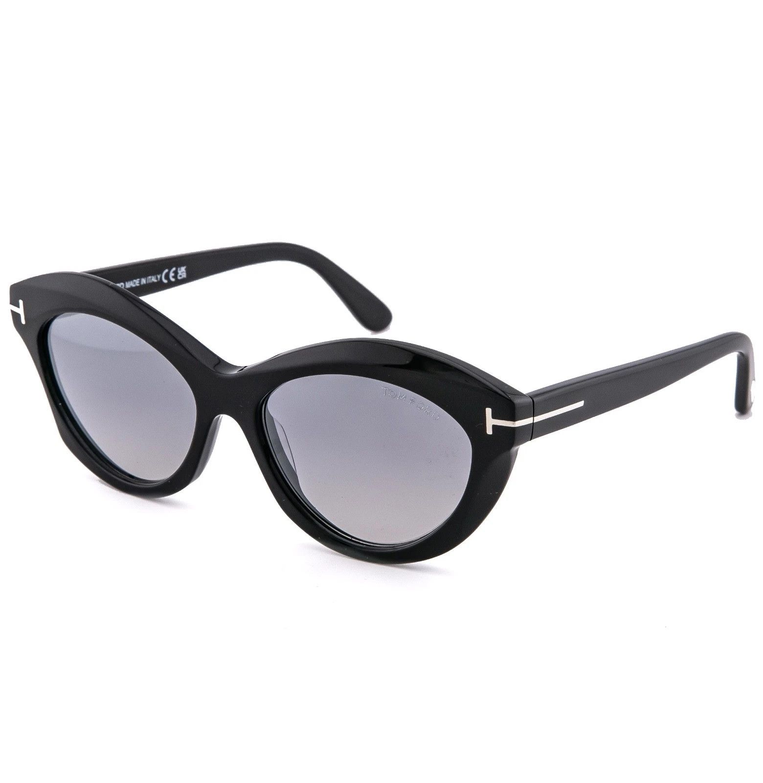 Tom Ford TOM FORD TONI FT1111 01C Shiny Modern Sunglass 1111 TF1111 Size ONE SIZE - 6 Thumbnail