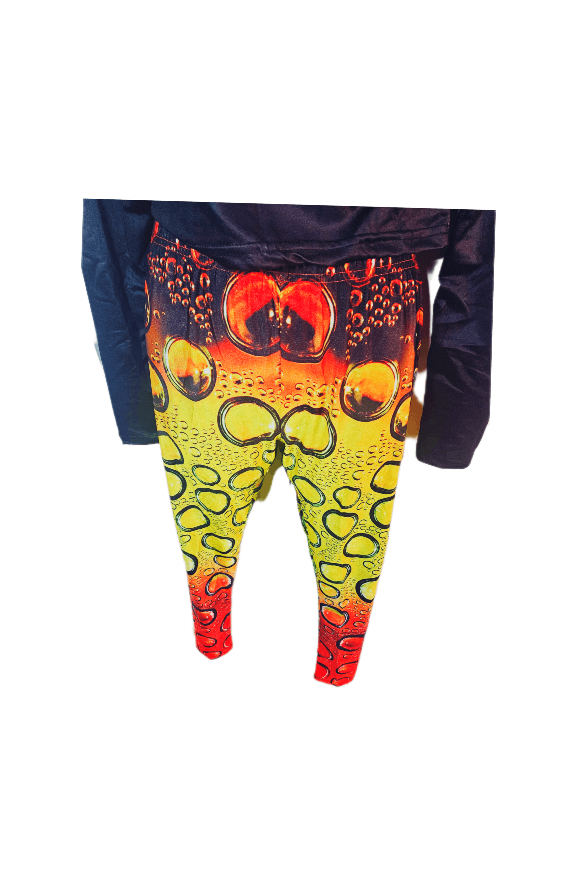 Other Cult Print Bubble/Oil Slick Leggings Women’s Size M Size 28" / US 6 / IT 42 - 3 Thumbnail