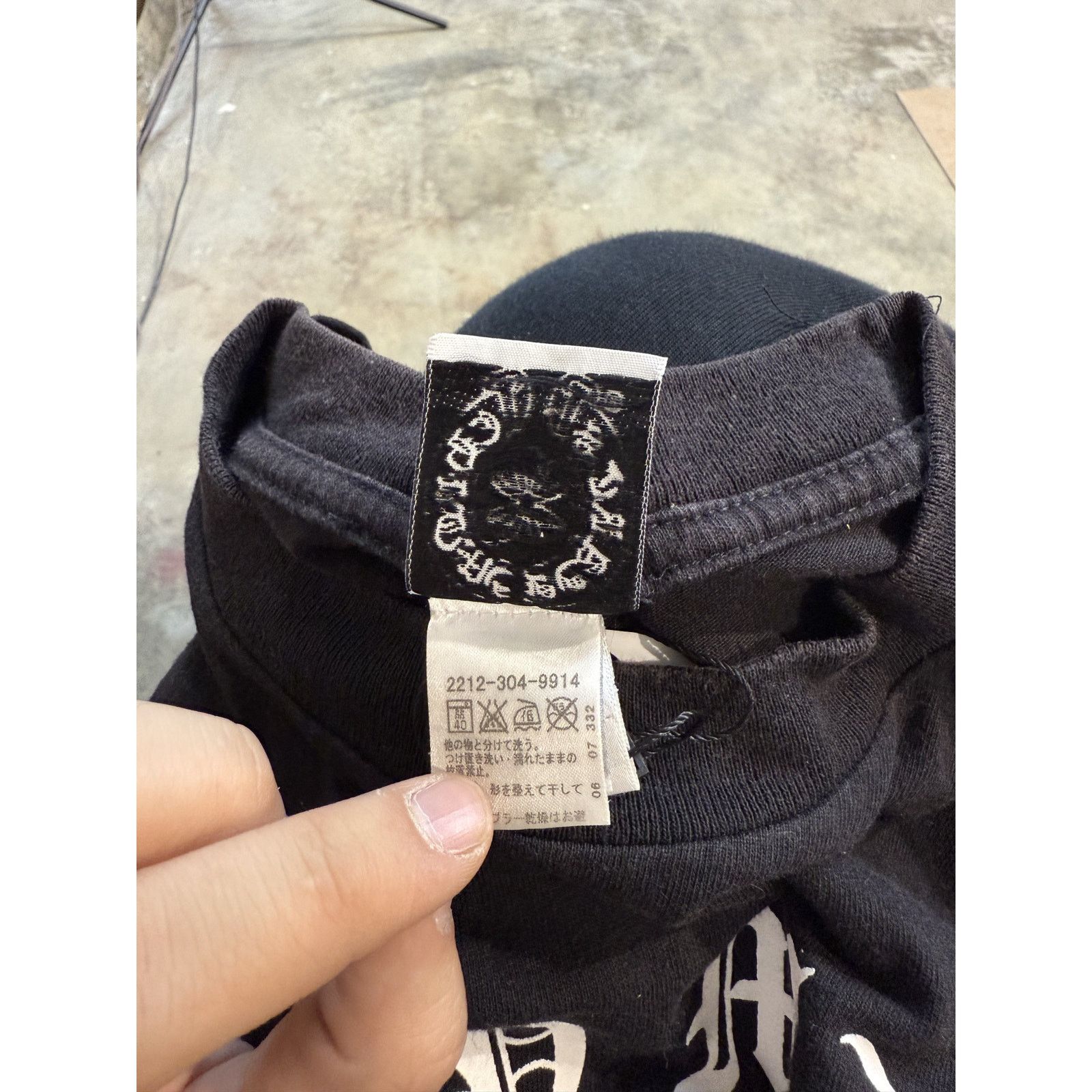 Chrome Hearts Chrome Hearts BAPE Baby Milo Tee Black Used Small Size US S / EU 44-46 / 1 - 4 Thumbnail