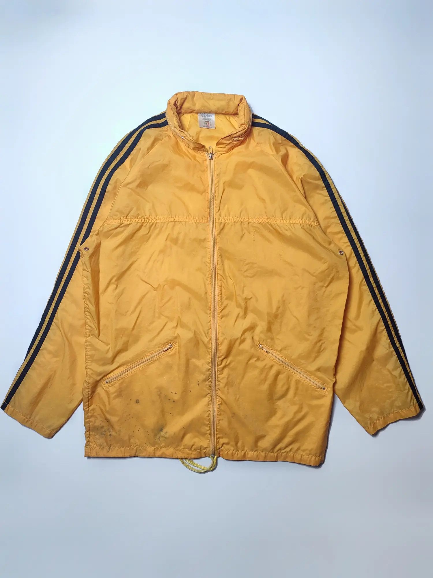 Adidas Adidas 80s Vintage Retro Windbreaker Light Track Jacket Size US L / EU 52-54 / 3 - 15 Thumbnail