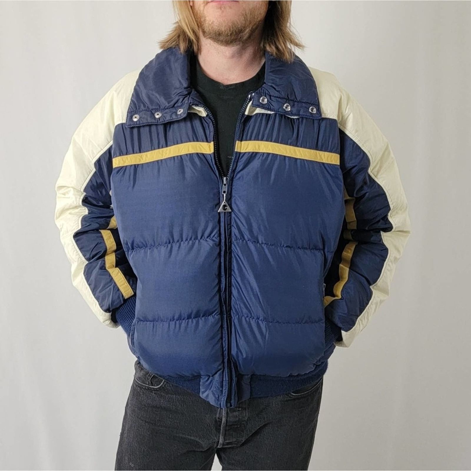 Vintage Vintage 90s Gerry Ski Snowboard Puffer Down Coat Size US L / EU 52-54 / 3 - 8 Thumbnail