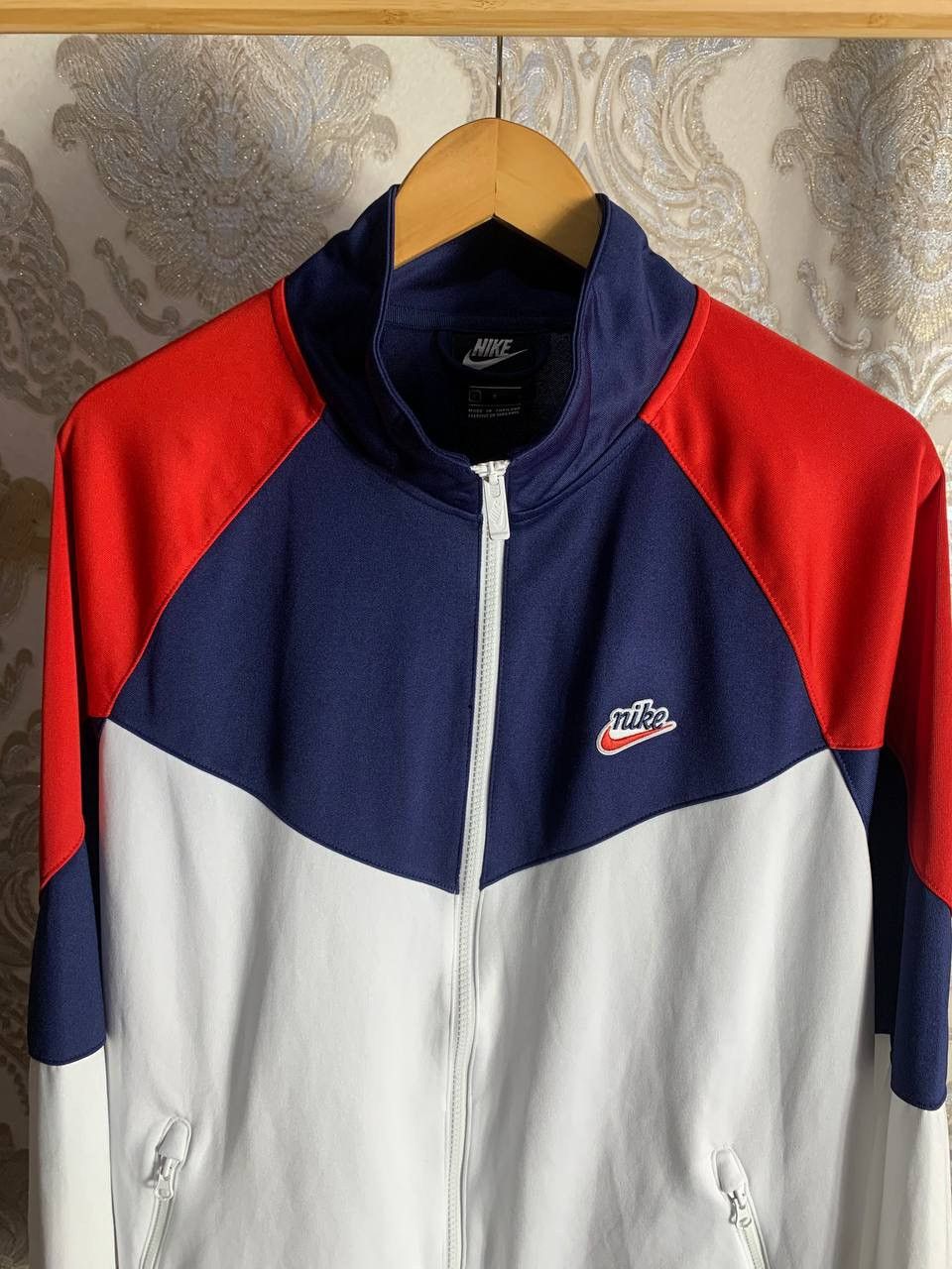 Nike × Vintage VERY RARE NIKE FULL ZIP LIGHT JACKET JAPAN STYLE Y2K SWOOSH Size US L / EU 52-54 / 3 - 2 Thumbnail