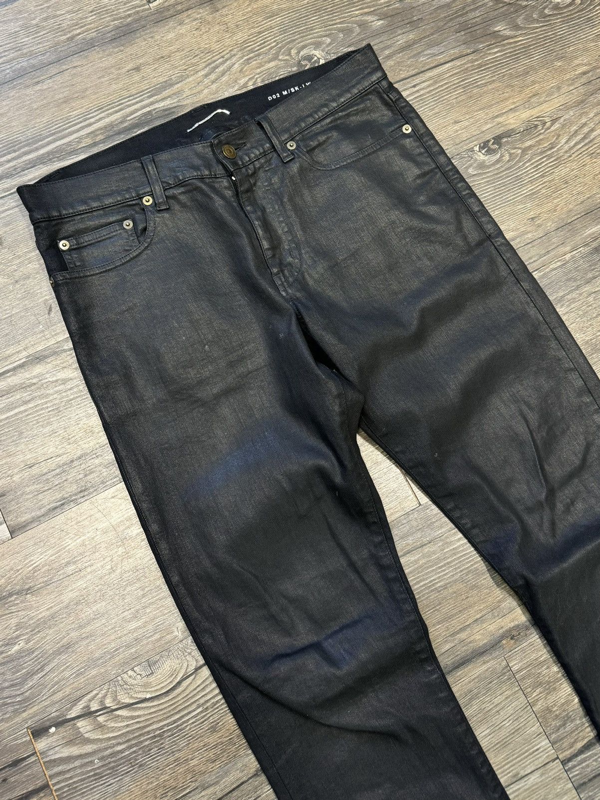 Saint Laurent Paris Saint Laurent Paris Waxed Denim Size US 30 / EU 46 - 2 Thumbnail